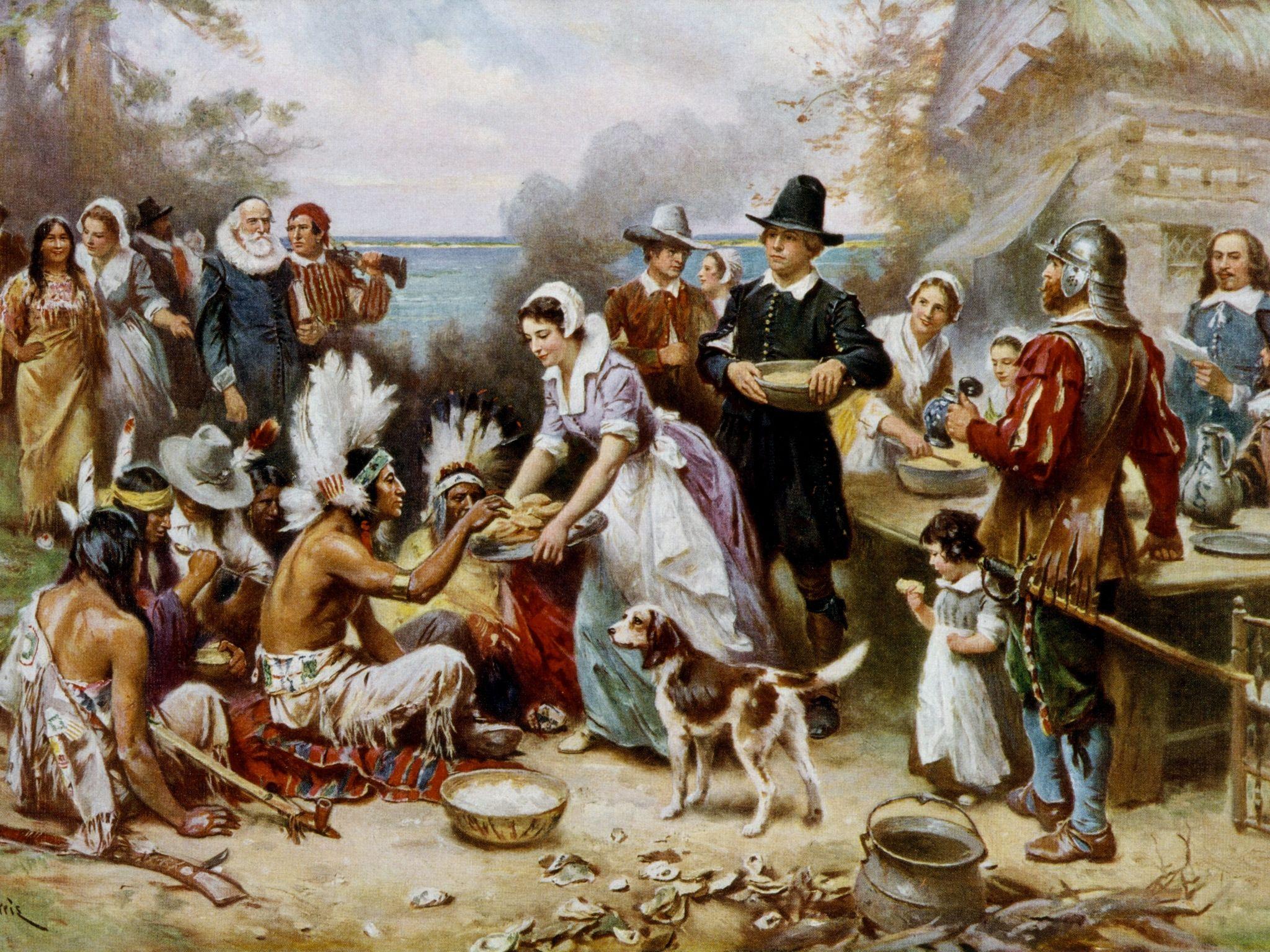Pilgrim Thanksgiving Desktop Wallpaper Free Pilgrim Thanksgiving Desktop Background
