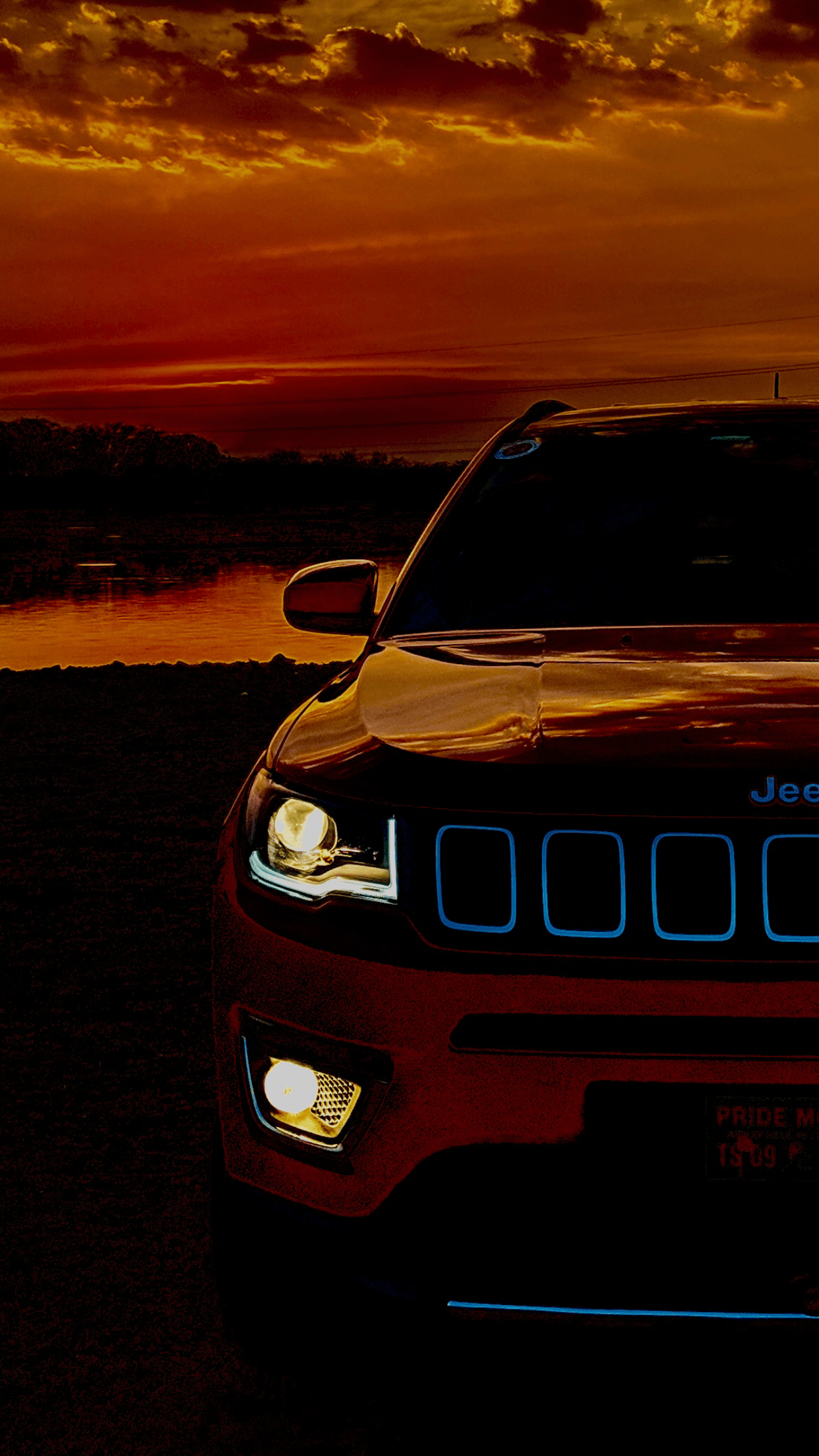 iPhone wallpaper. Jeep wallpaper, Jeep, Compass wallpaper