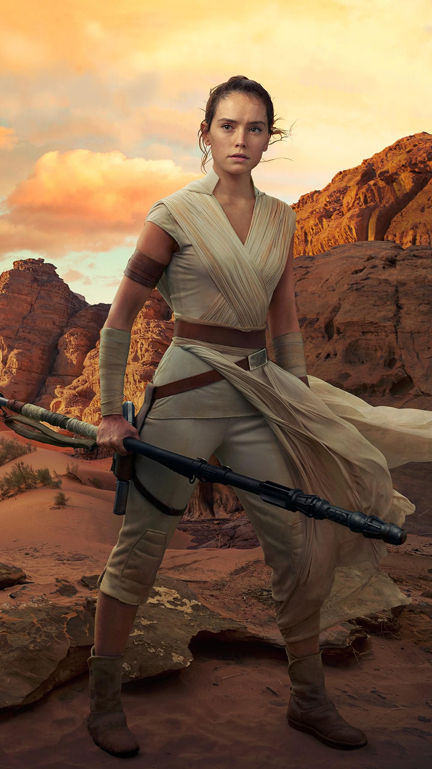 Daisy Ridley as Rey in Star Wars The Rise of Skywalker 2019