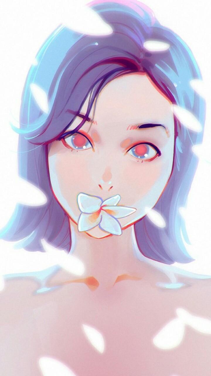 anime, art, art girl, background, beautiful, beautiful girl