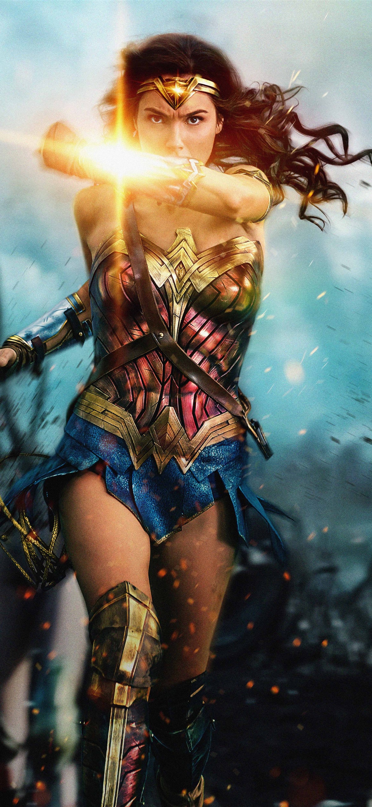 Wonder Woman, Diana, DC Comics, Marvel movie 1242x2688