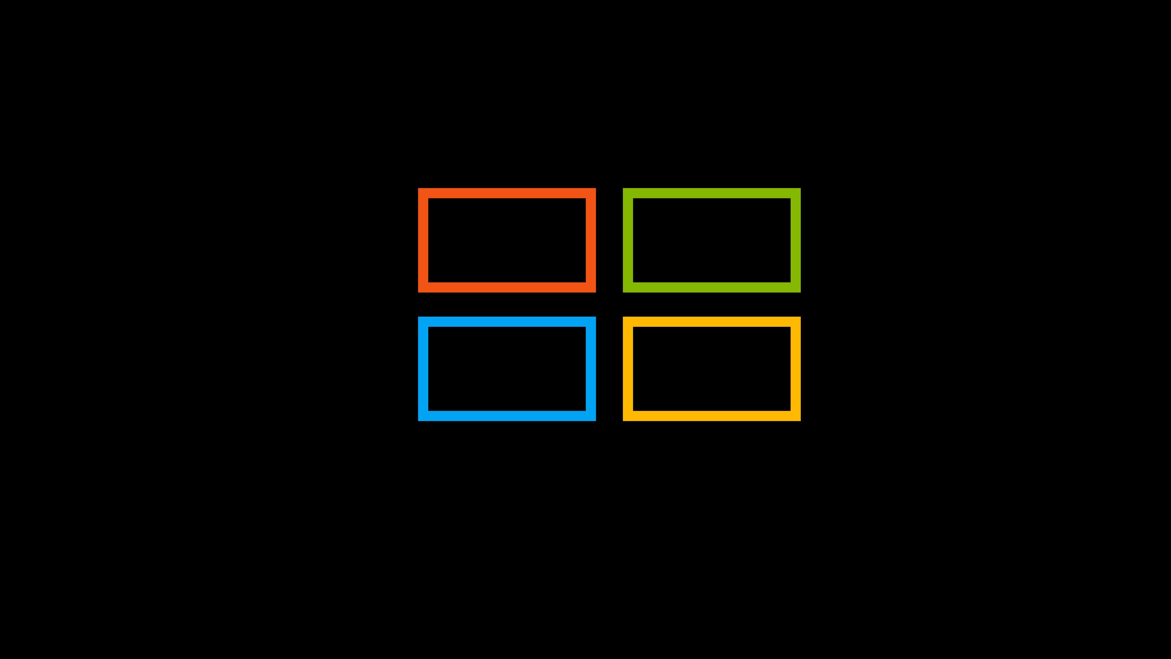 Microsoft Windows Logo Square, HD Computer, 4k Wallpaper