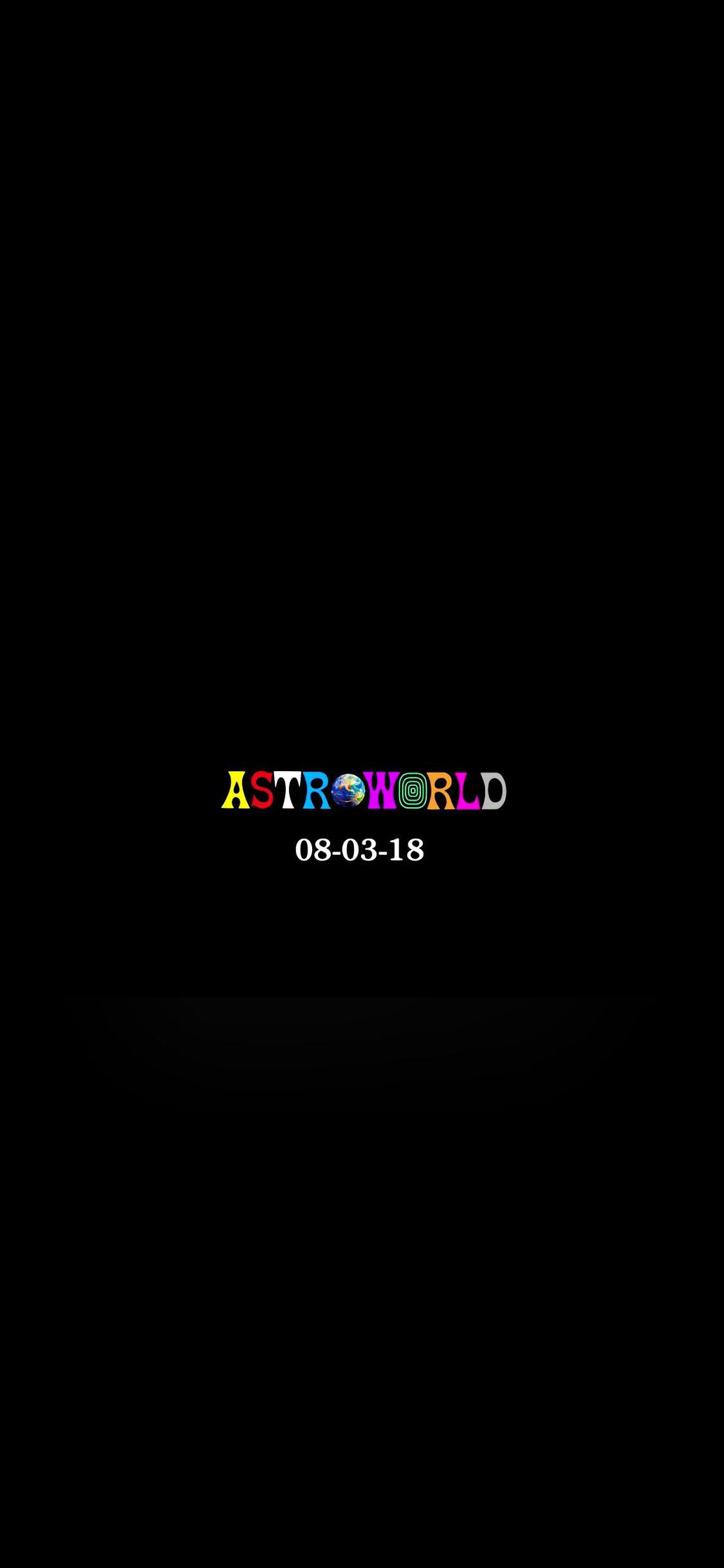 Astroworld Wallpaper from Apple Music trailer (iPhone X)