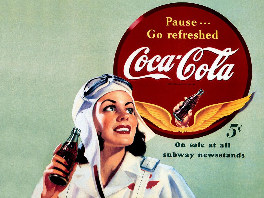 CocaCola 50's- Wallpaper Fifties Wallpaper 41384762