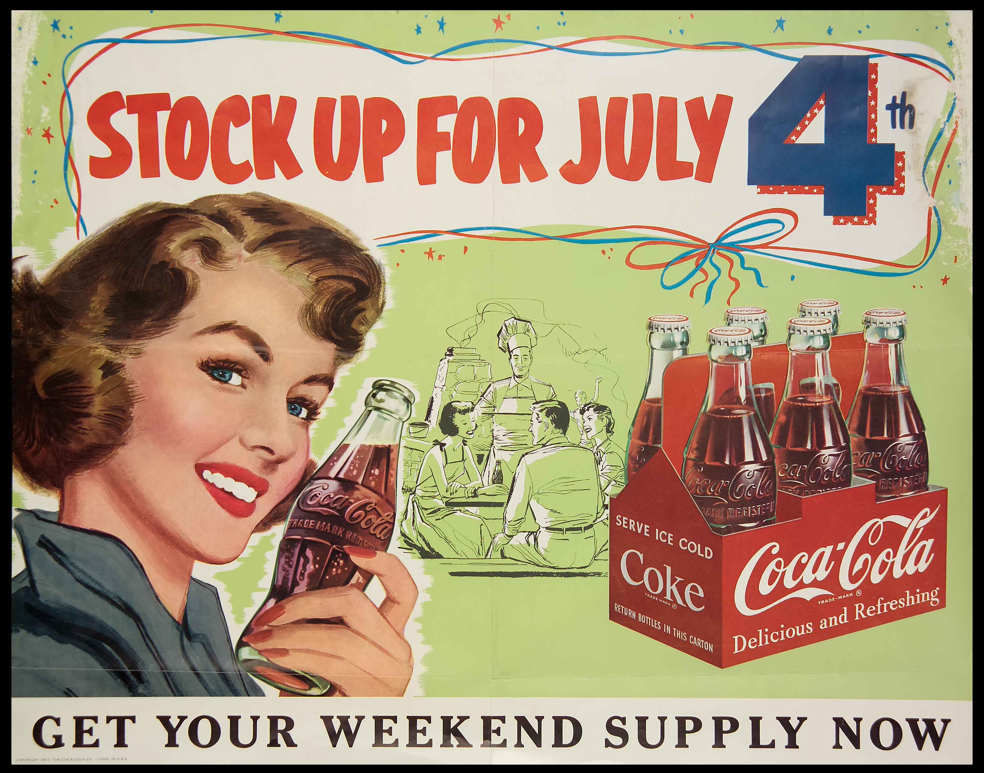 Holiday Photo From The Coca Cola Archives: The Coca Cola