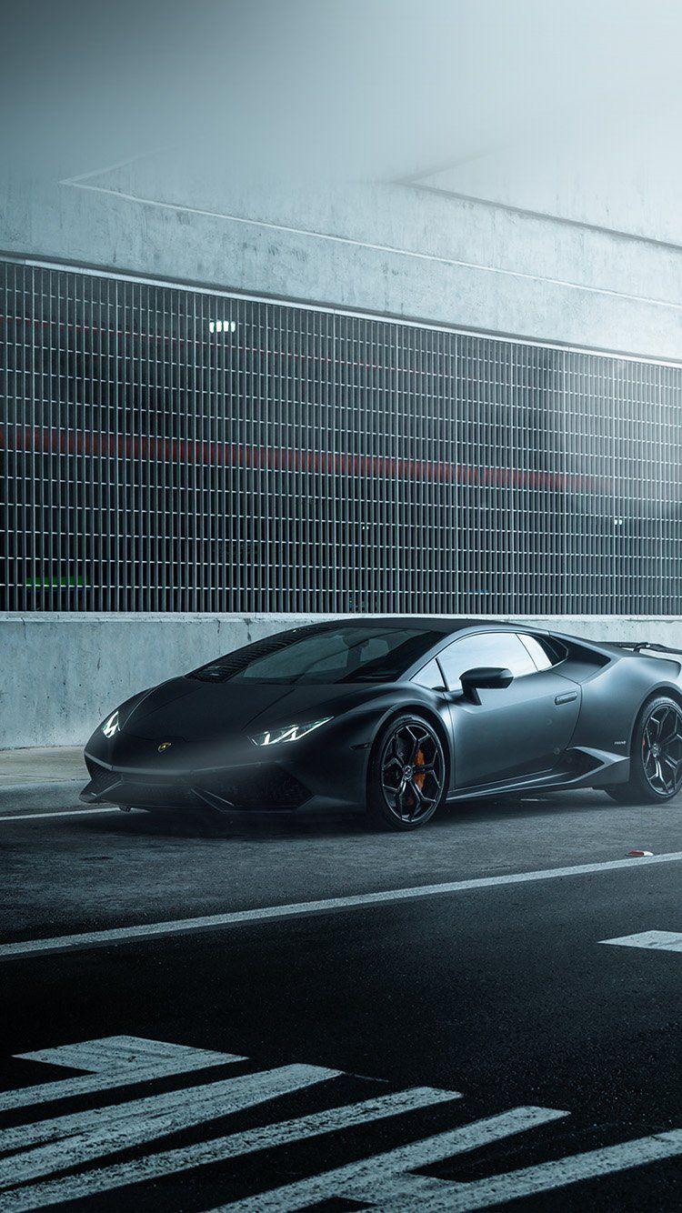 LAMBORGHINI HURACAN VELLANO MATTE BLACK CAR WALLPAPER HD