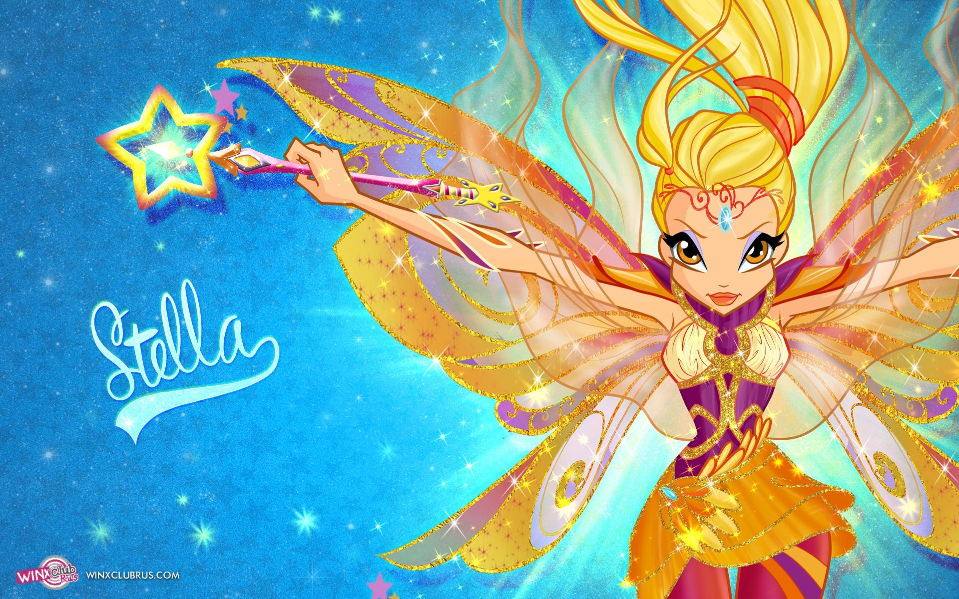 Winx Club new bright and colorful wallpaper with lots