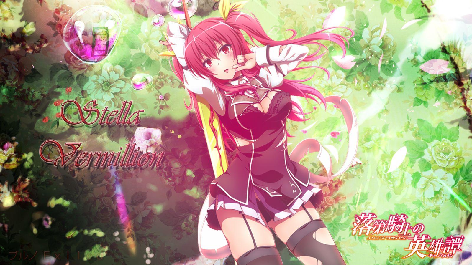 Stella Vermillion wallpaper pixiv by Exiled id 16514532. Anime