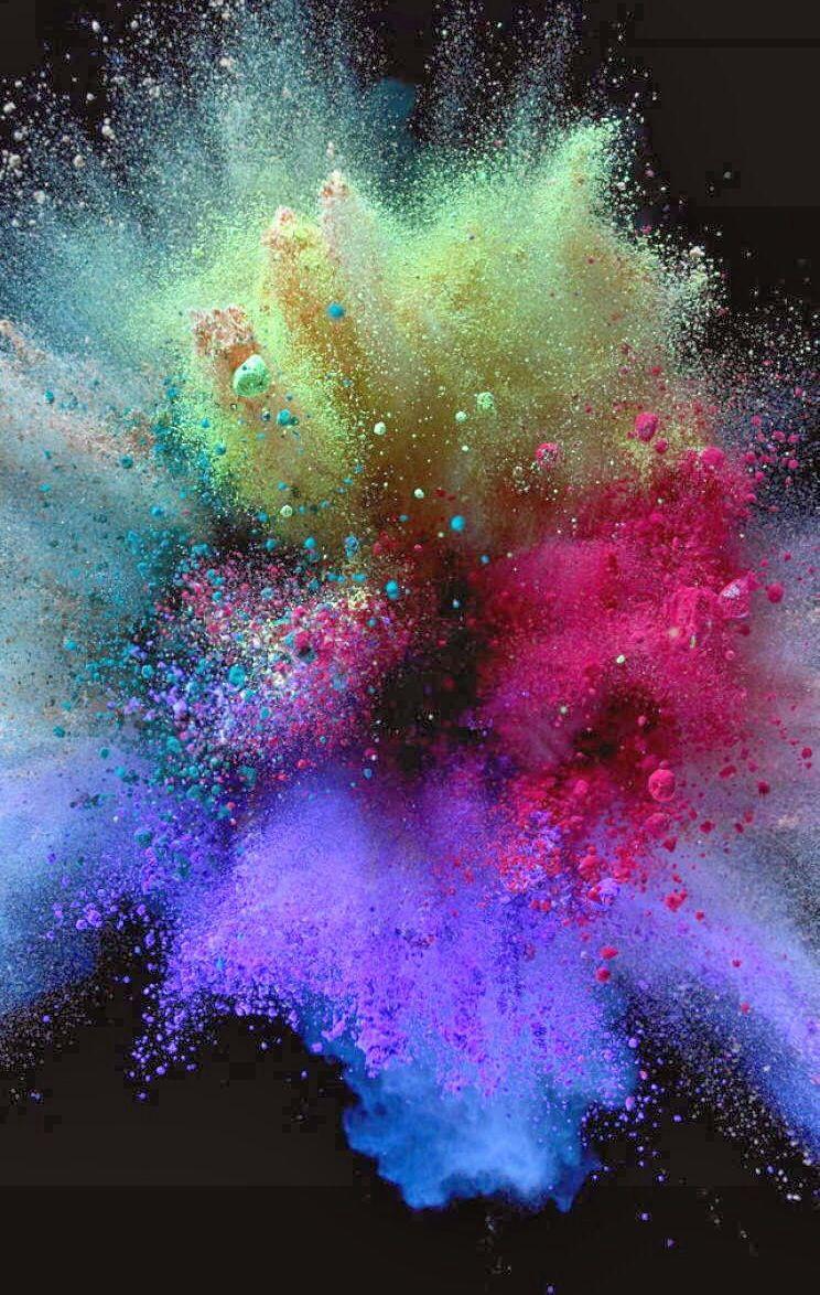 Paint Explosion Color Powder, iPhone Wallpaper, Wallpaper