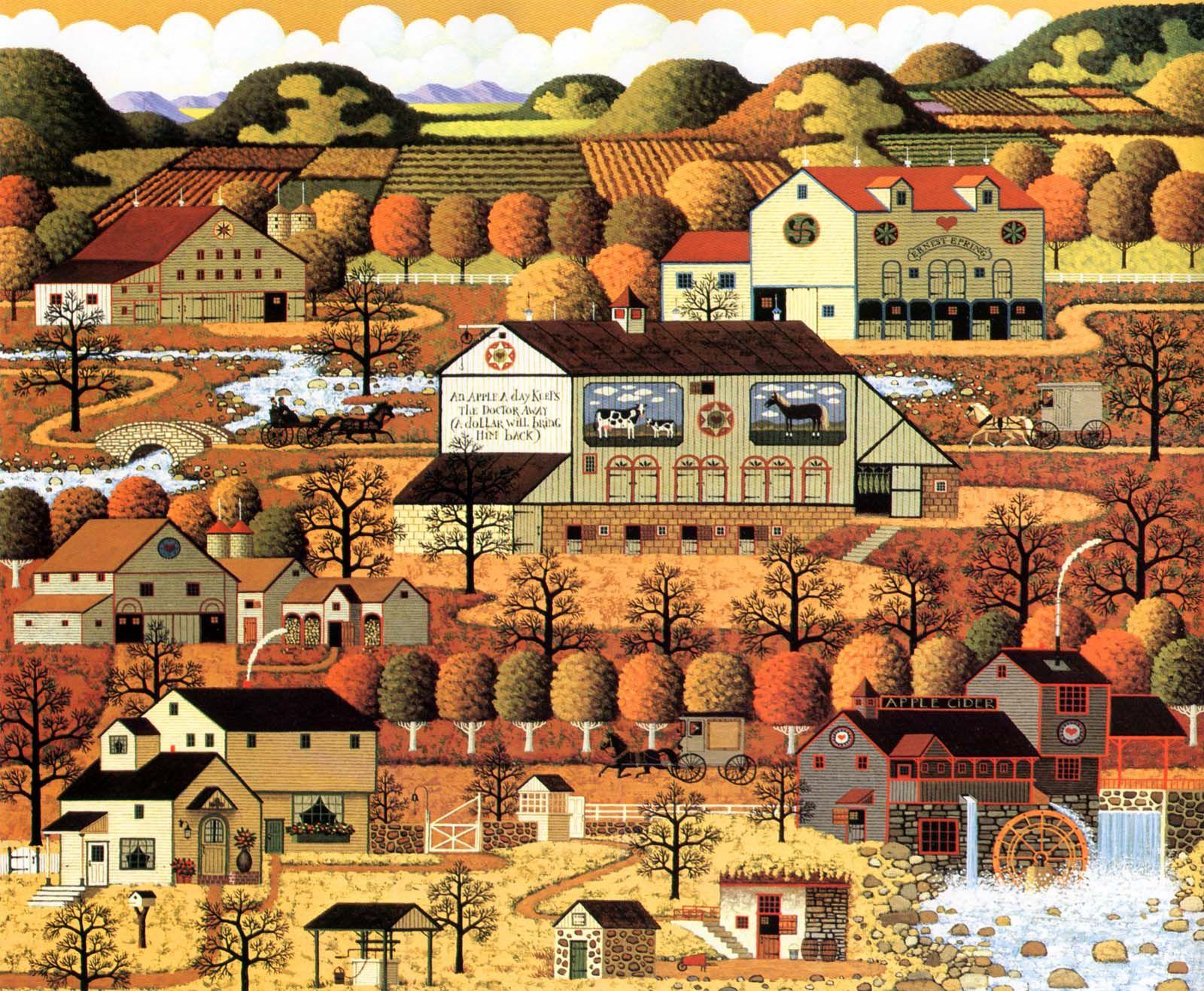 Charles Wysocki Wallpaper. Charles