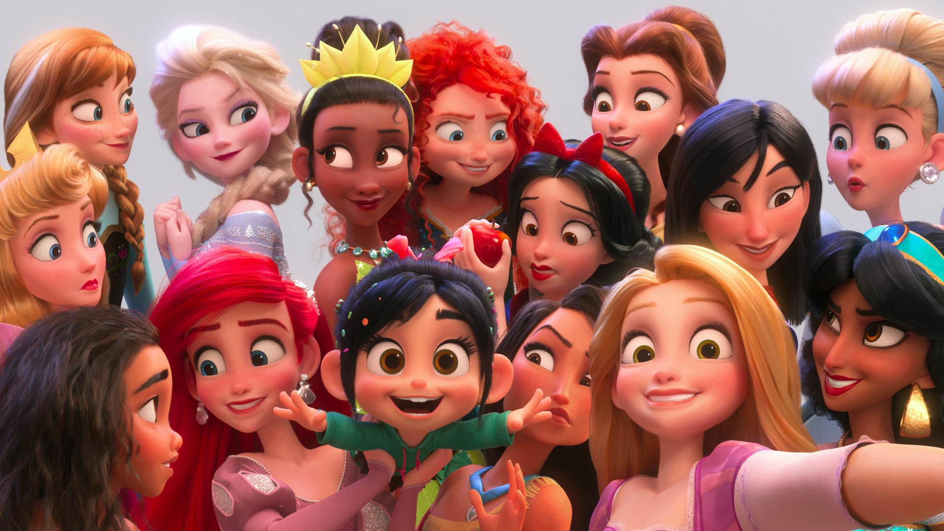 How 'Ralph Breaks the Internet' spoofs the Disney Princess