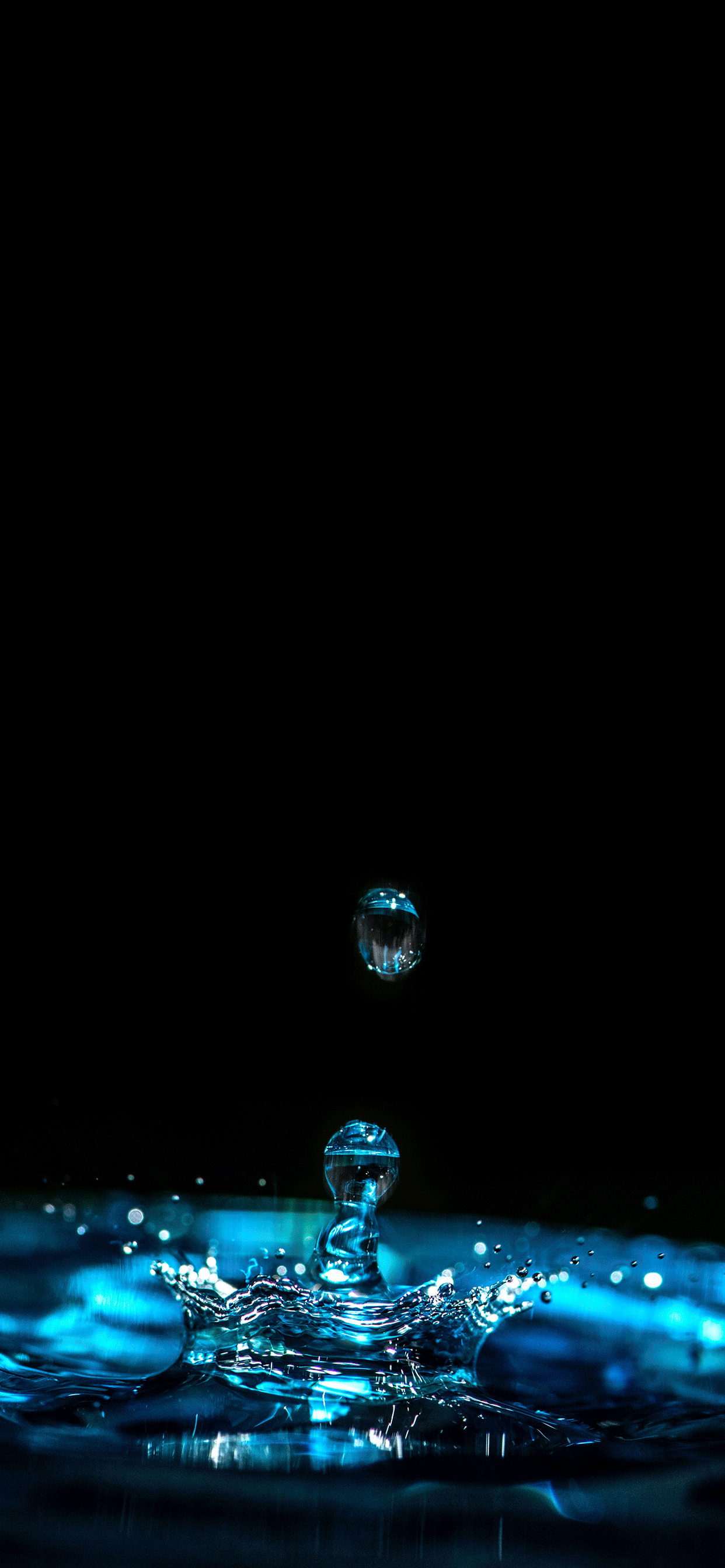 Water drops Wallpaper for iPhone X, 6 Download