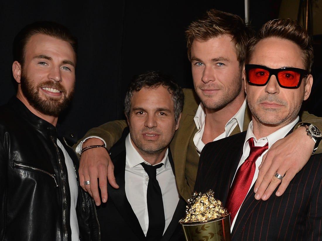 The 'Avengers: Endgame' stars recreated a photo from 7 years