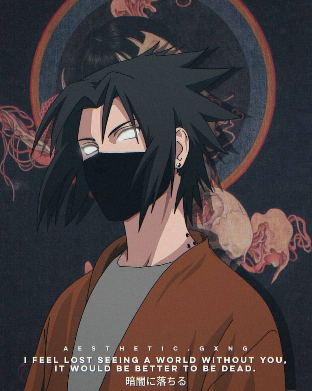 Sasuke Aesthetic Wallpapers Wallpaper Cave