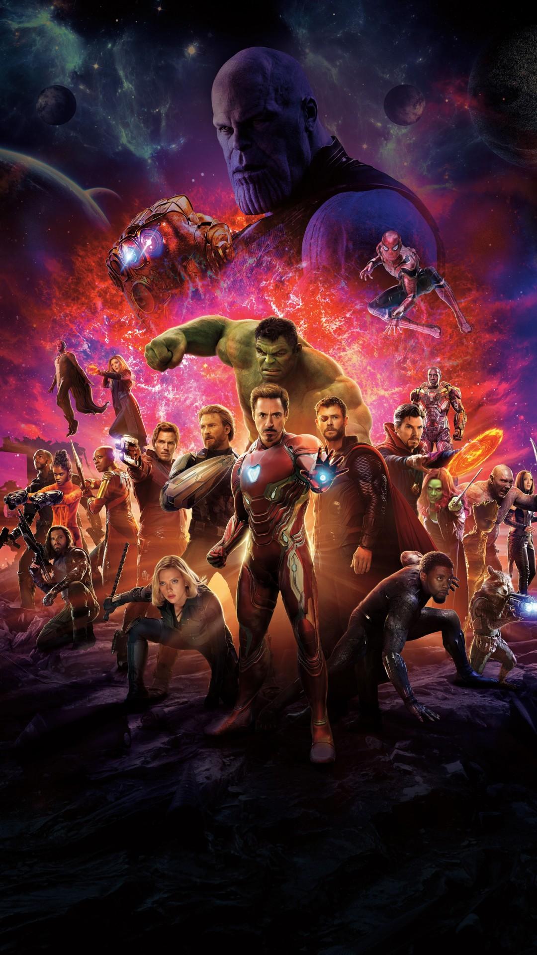 Infinity war Heroes 4k wallpaper for iPhone and Android