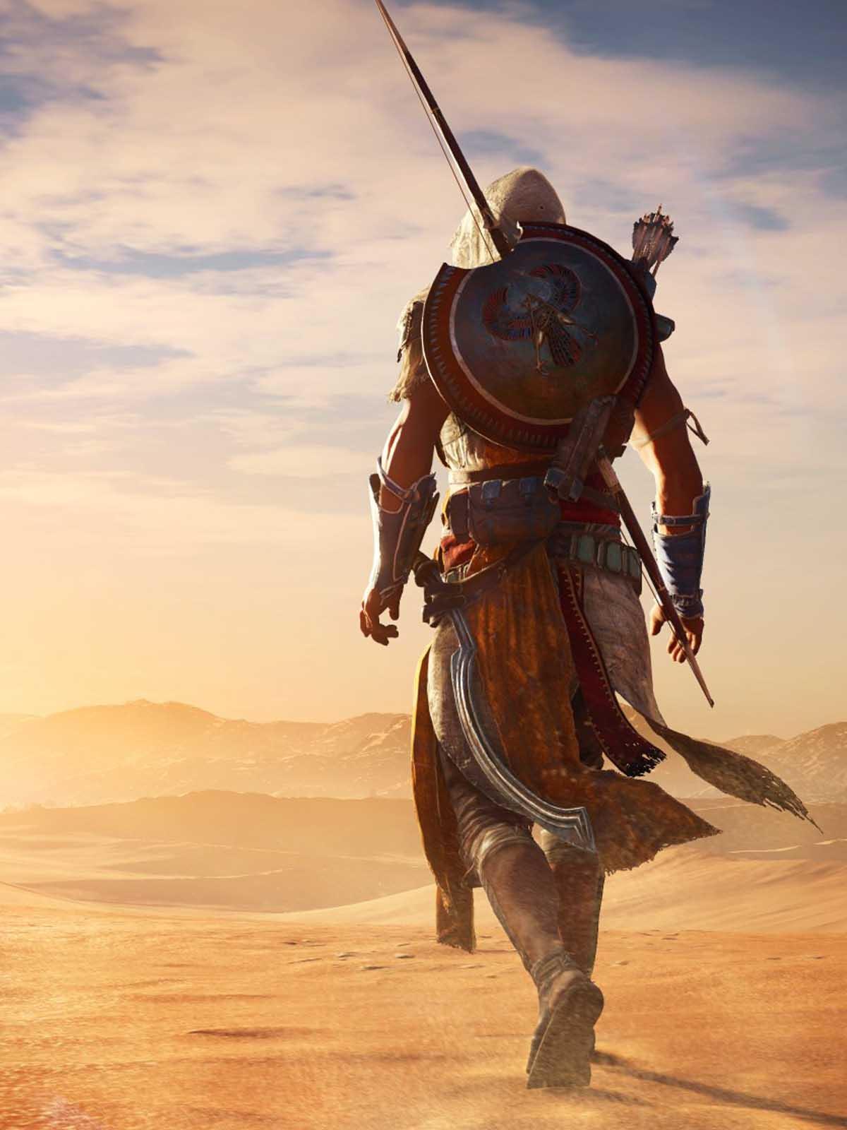 Assassins Creed Origins Hot Desert Free 4K Ultra HD Mobile Wallpapers