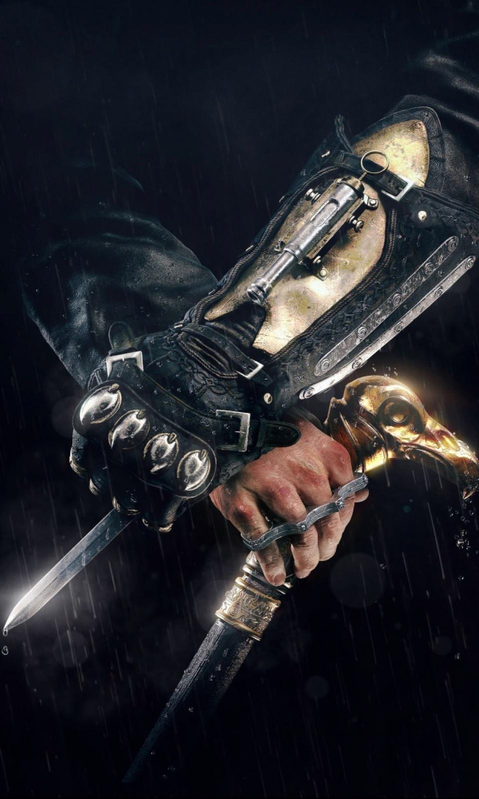 Assassins Creed Syndicate Hidden Blade Mobile Wallpaper