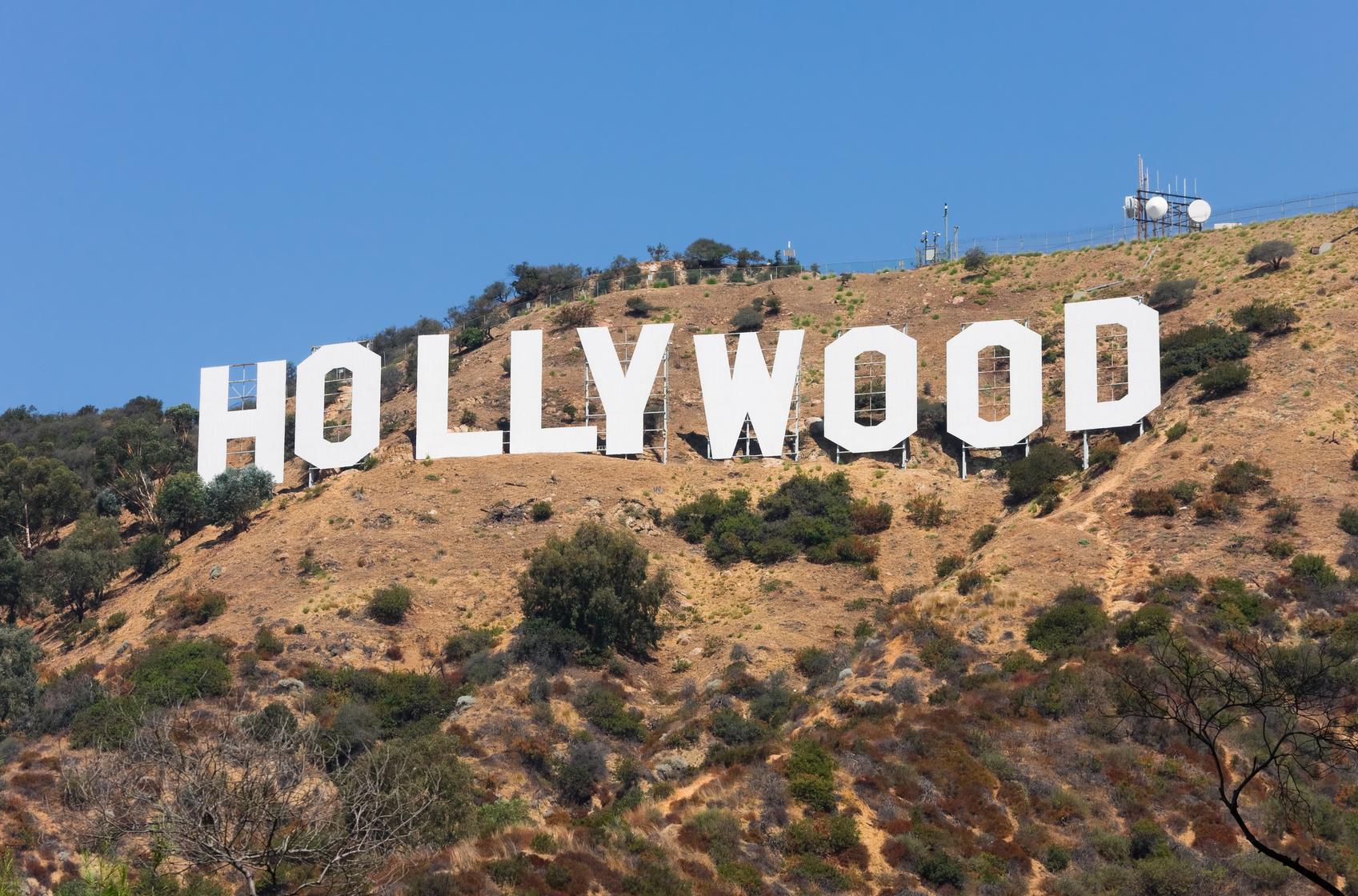 Знак Голливуда Калифорния