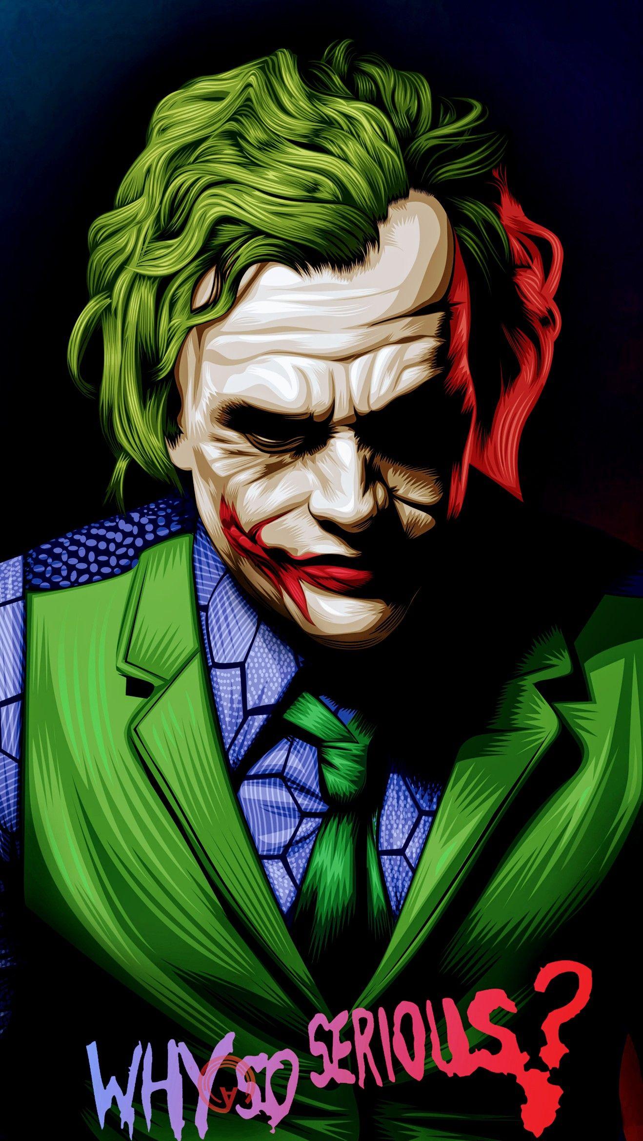 Why So Serious Joker Mobile Wallpaper