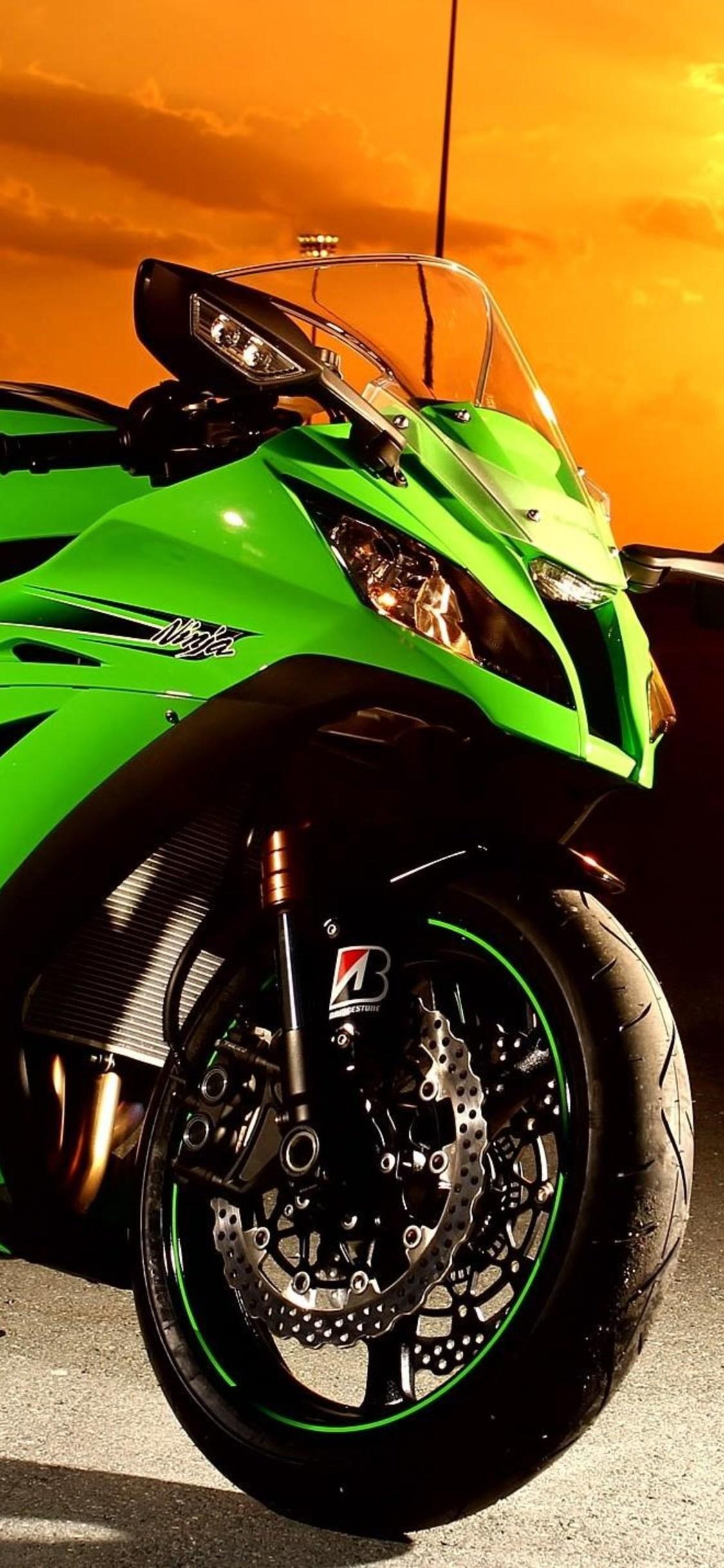 Kawasaki Motorcycle iPhone  Android Wallpapers  BadAssHelmetStore