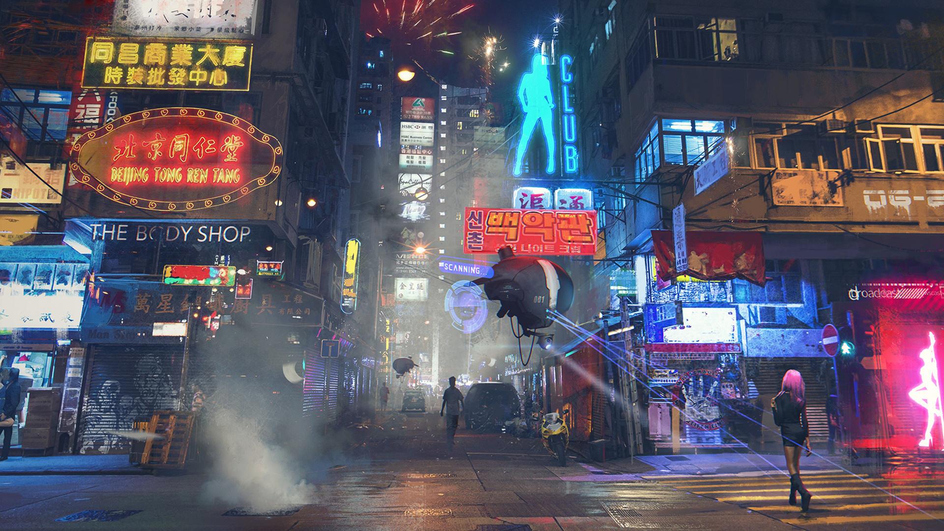 Neon City Computer Wallpapers.
