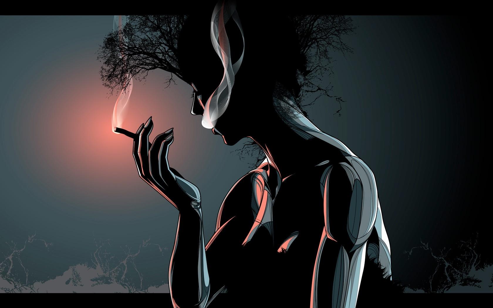 Anime Smoking Wallpapers - Wallpaper Cave