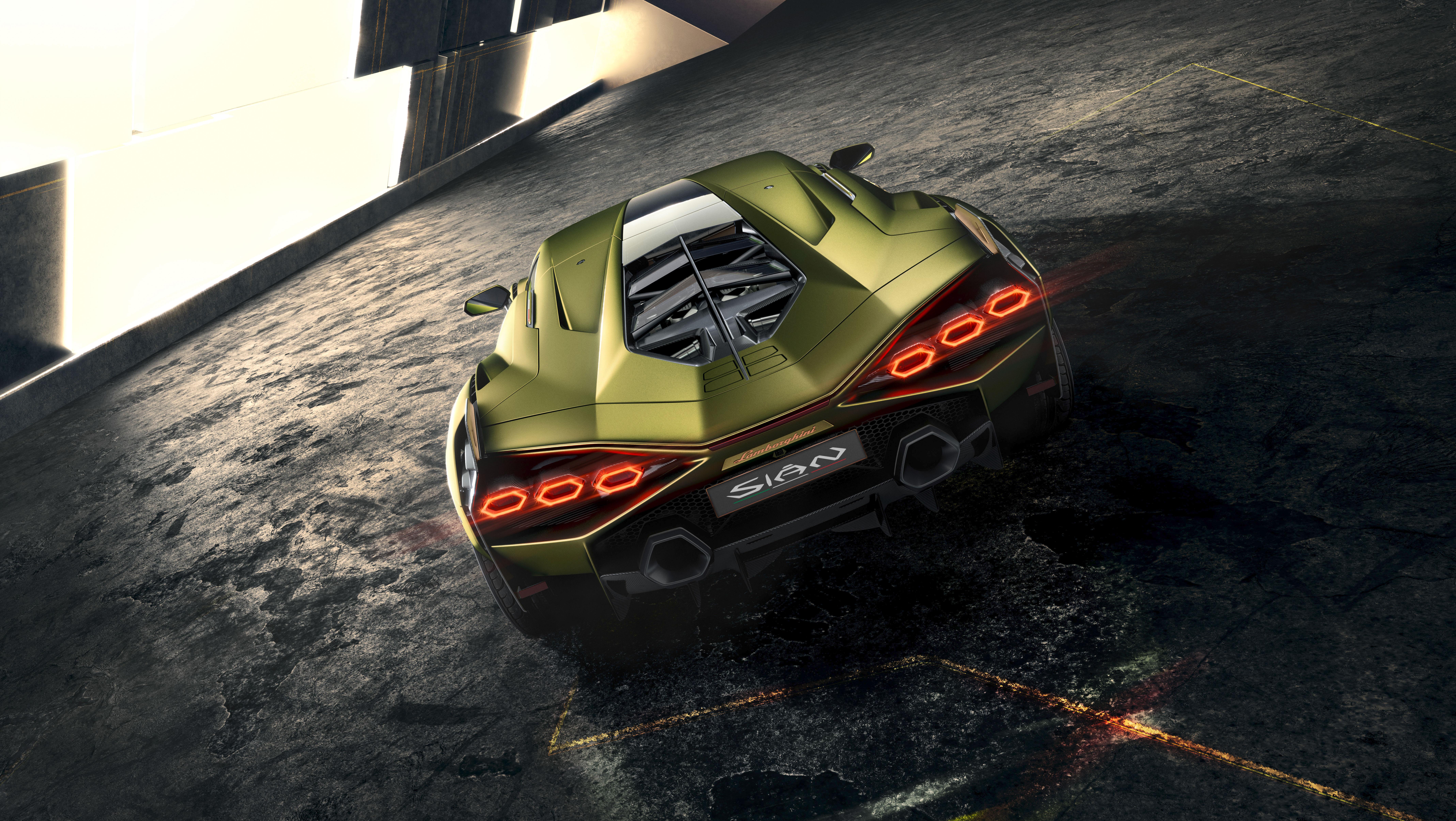 Lamborghini's Reveals 808bhp Hybrid Supercar Called The Sián