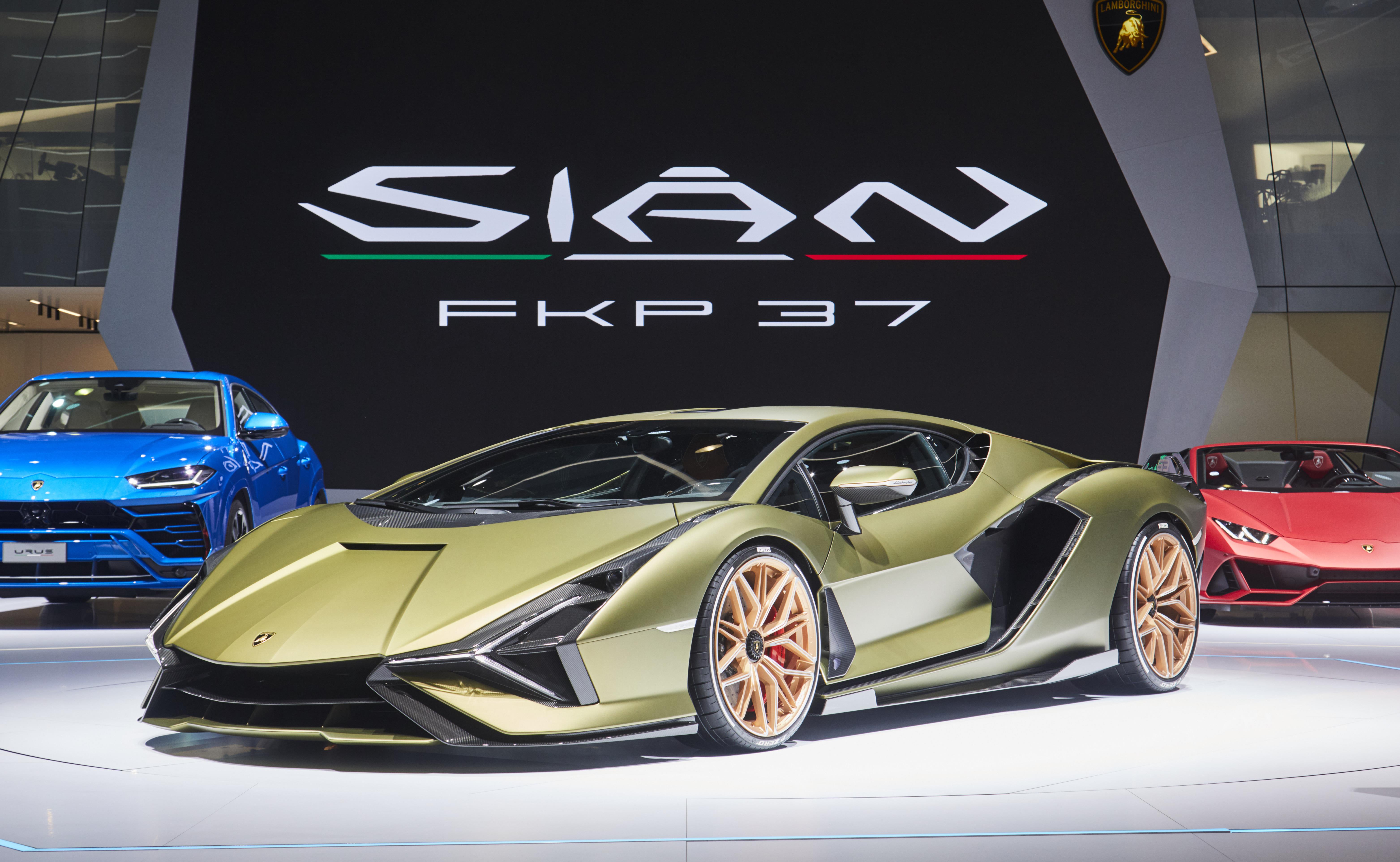 Lamborghini Sian 2020: hardcore hypercar does not preview