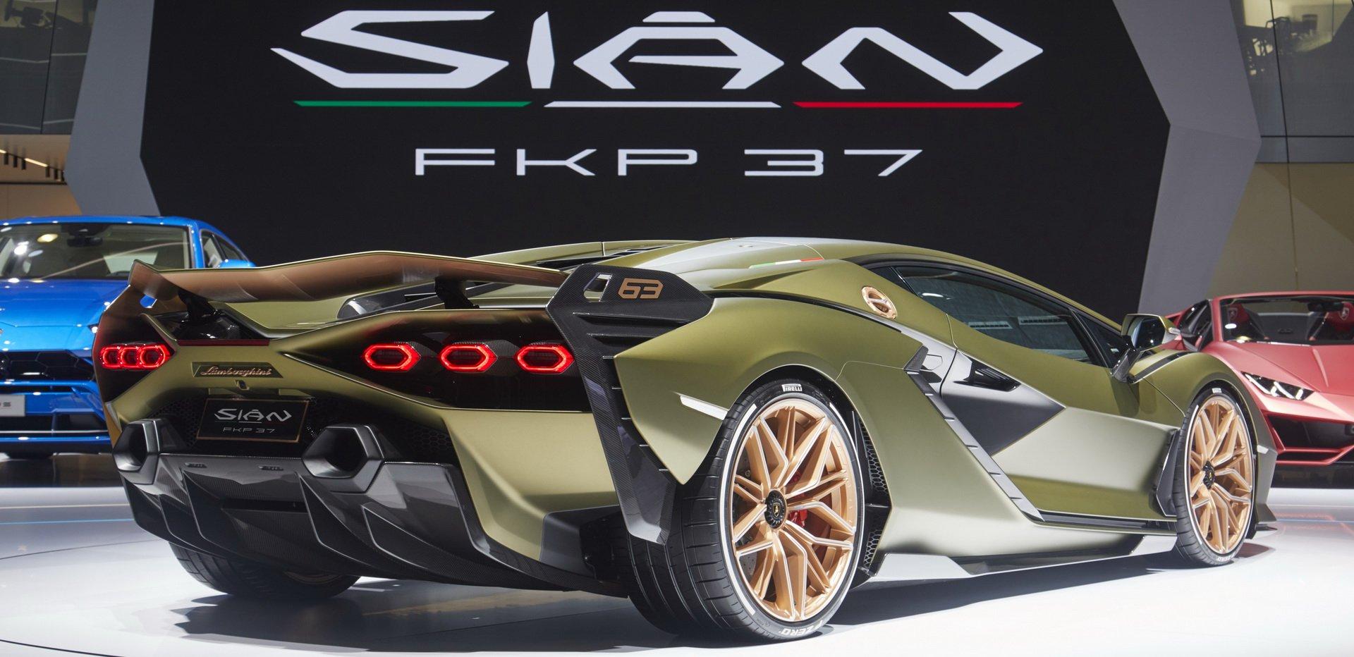 Lamborghini Adds FKP 37 Moniker To Sian, Updates Urus