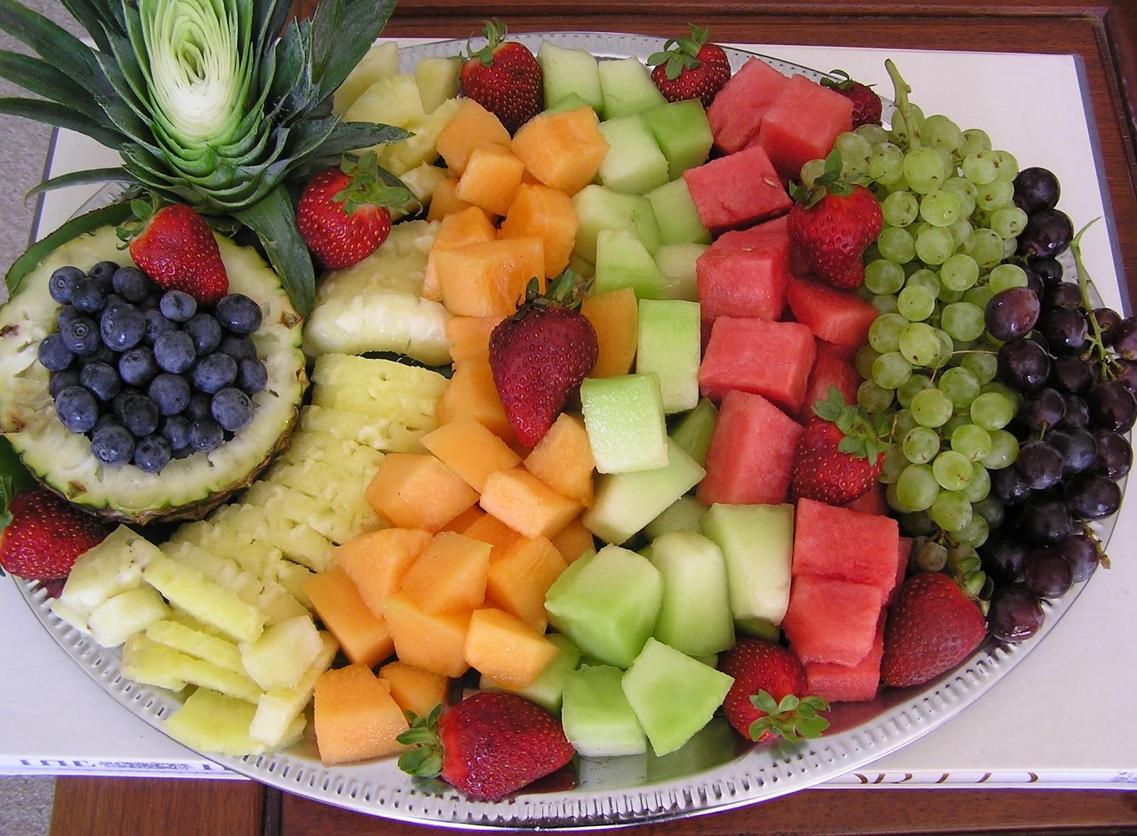 Plate Of Fruit Wallpaper High Quality