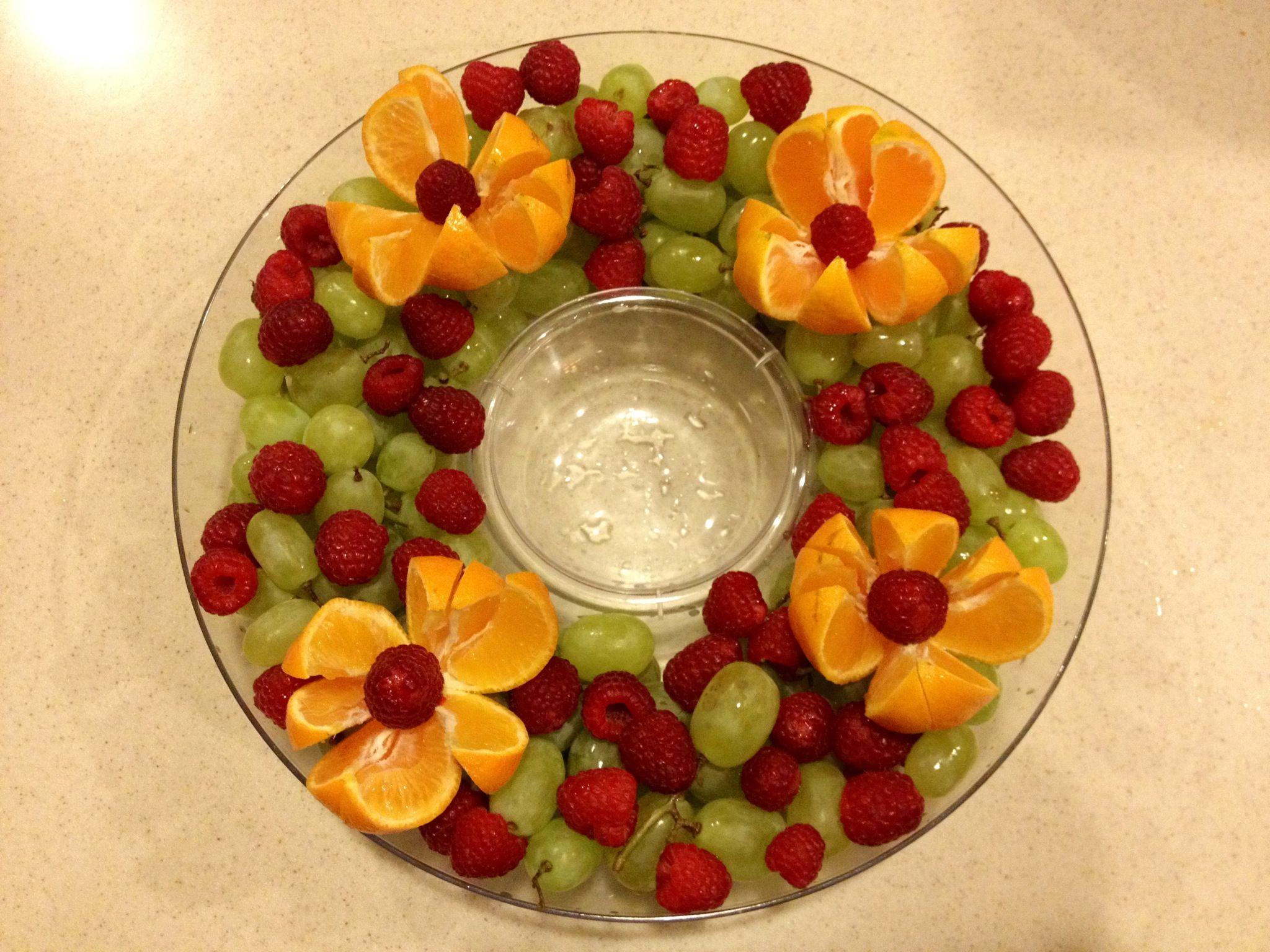 Christmas fruit platter the fresh fruit idea