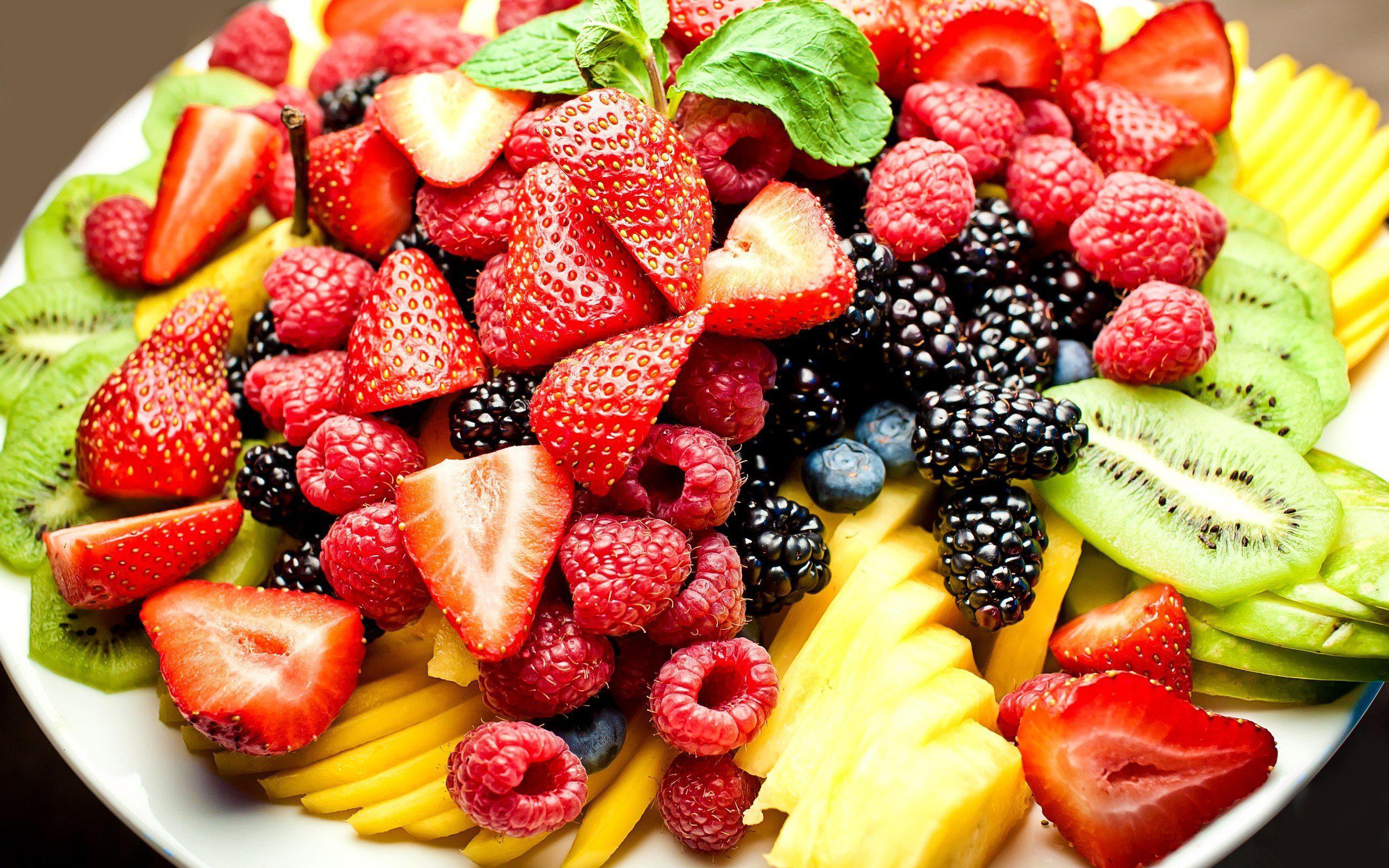 HD Fruits Berries Free Wallpaper