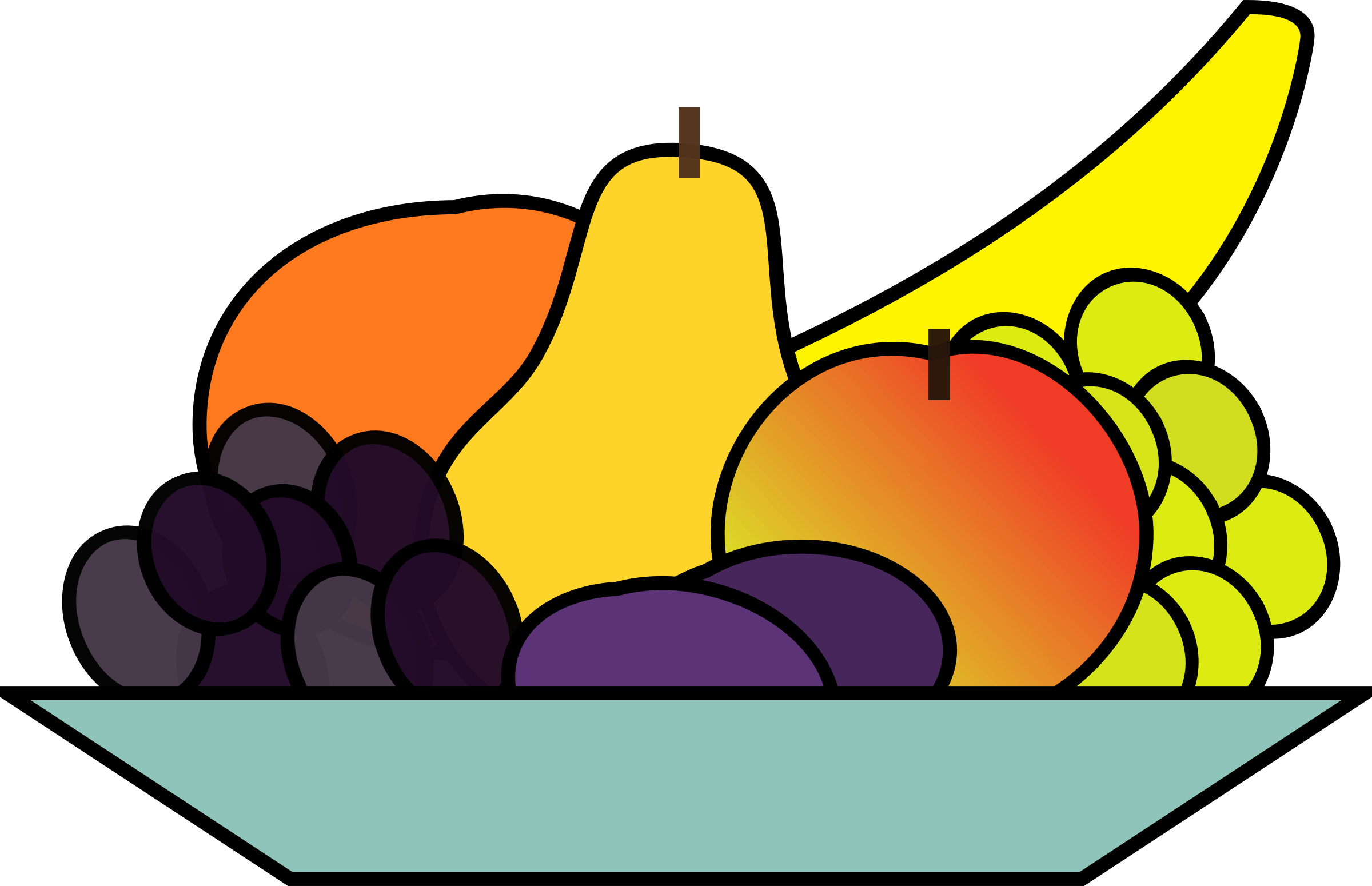 Fruits clipart fruit platter, Fruits fruit platter