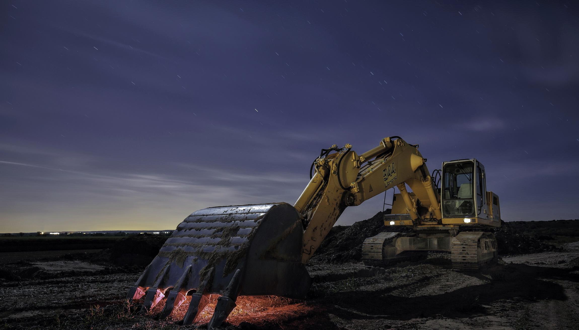 Excavator HD Wallpaper