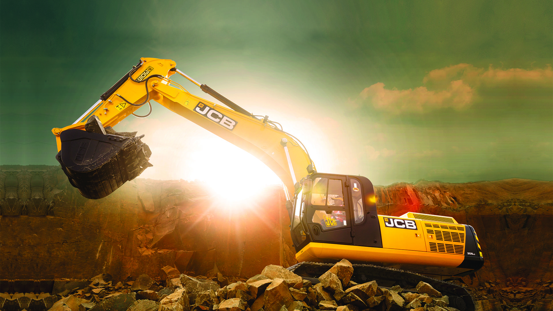 Excavator Wallpapers - Wallpaper Cave