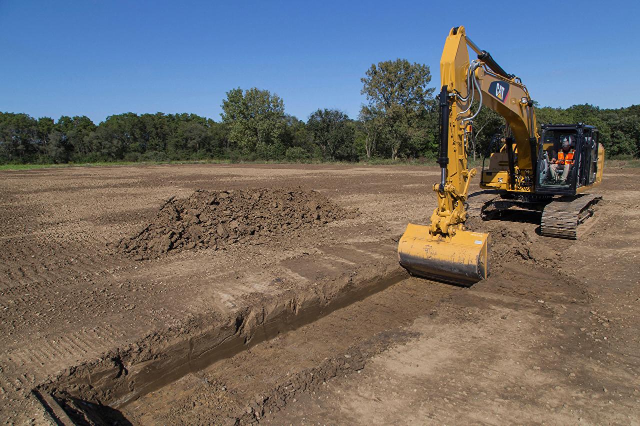 Desktop Wallpaper Soil Excavator 2014 17 Caterpillar 323F L