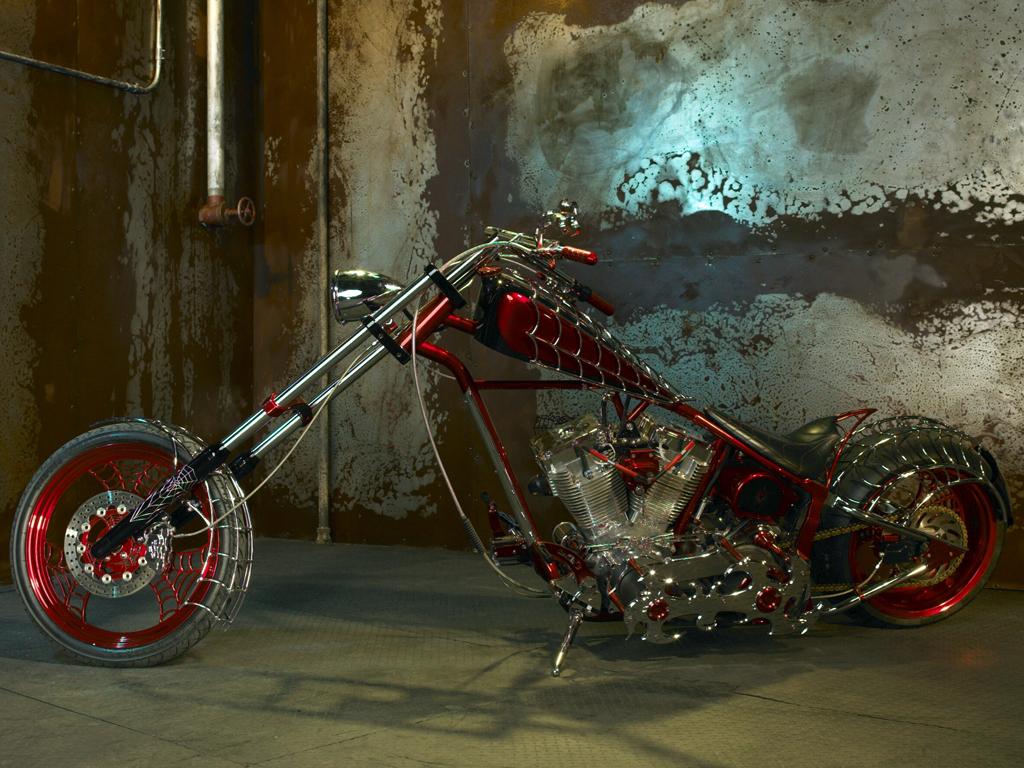 Orange County Choppers Black Widow Bike Wallpaper