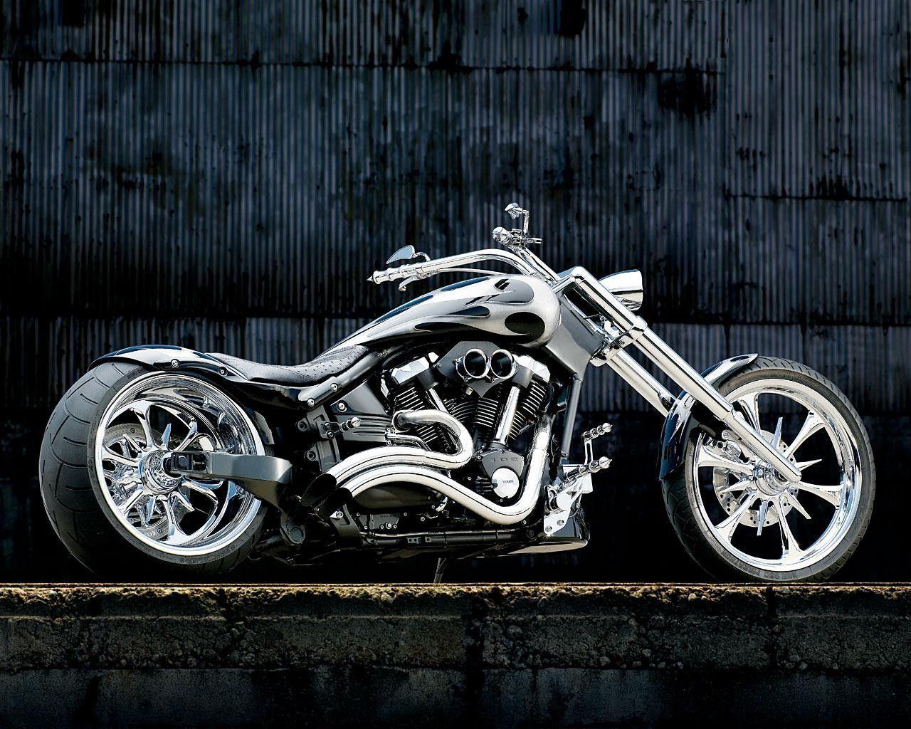 Chopper Motorcycle Desktop Wallpaper Free Chopper
