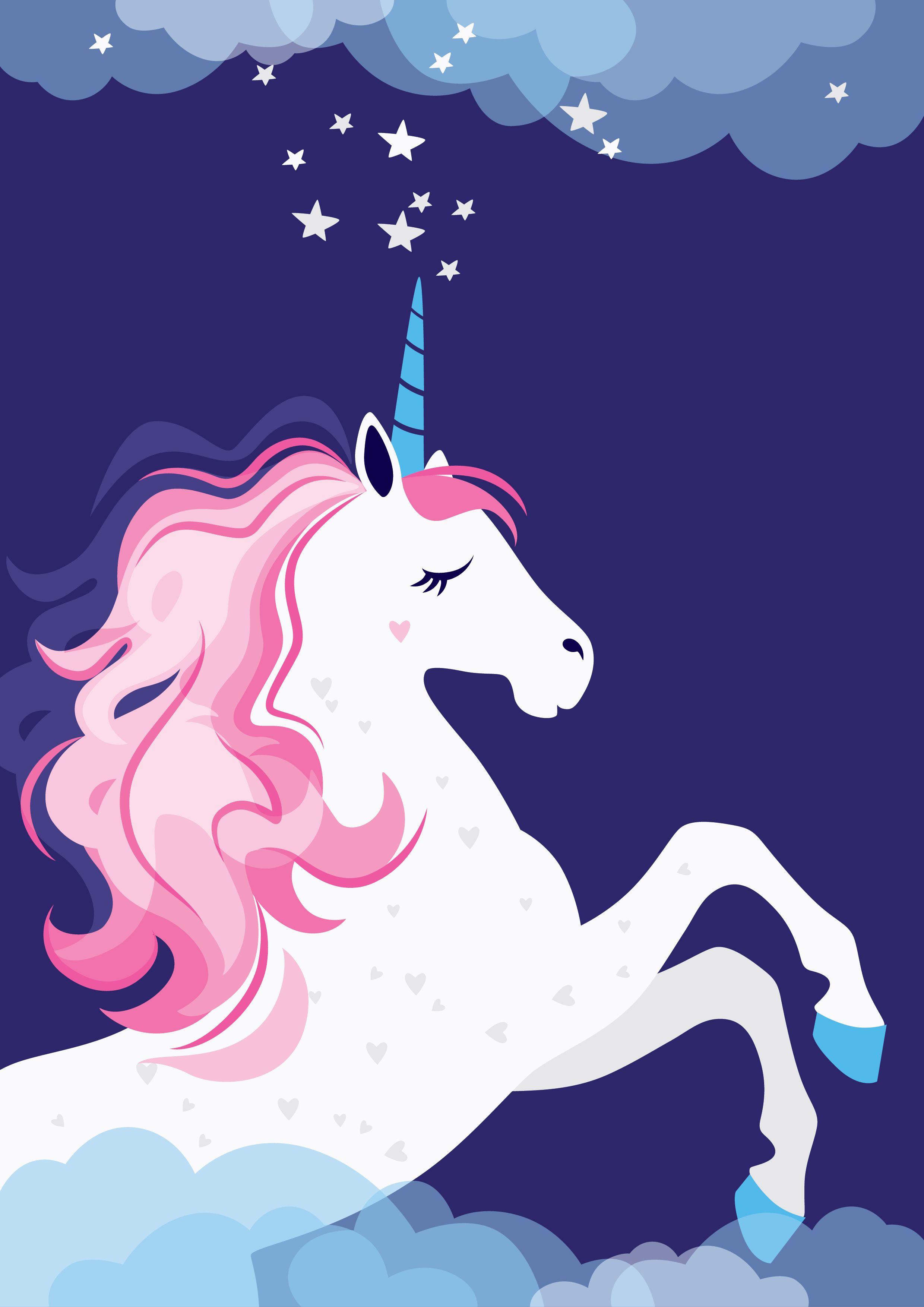 unicorn #festivalposter #poster design #pink #kids #girl
