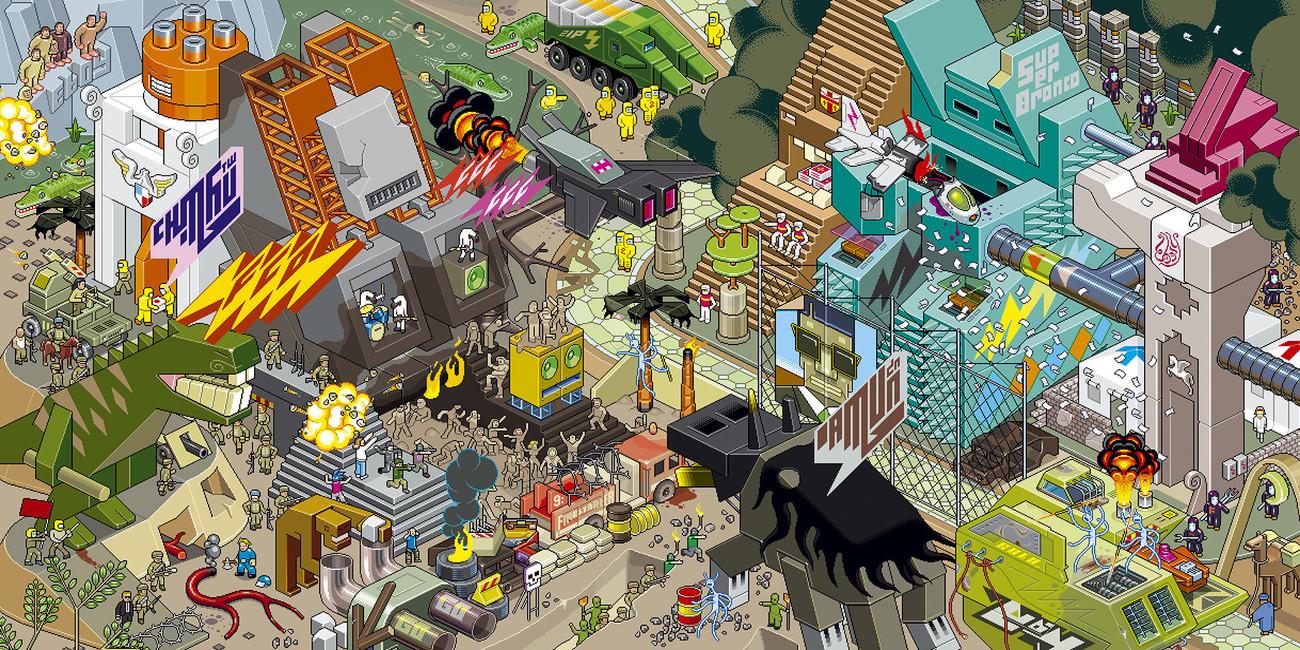 Eboy Awesome Laptop Background Wallpaper Collection