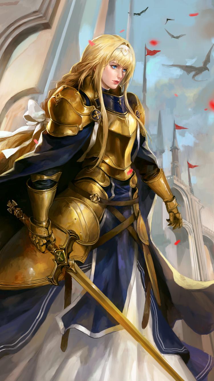 Alice Zuberg Sword Art Online 8k iPhone 6, iPhone