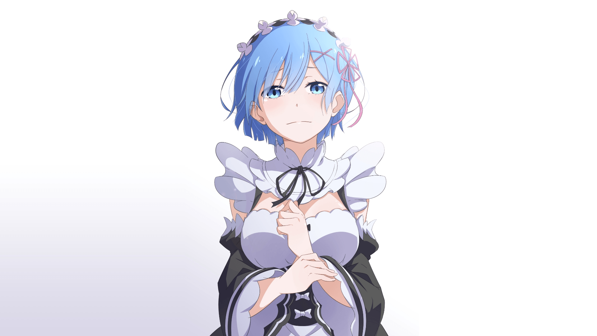 Download 1920x1080 Rem, Sad Face, Re:Zero Kara Hajimeru Isekai