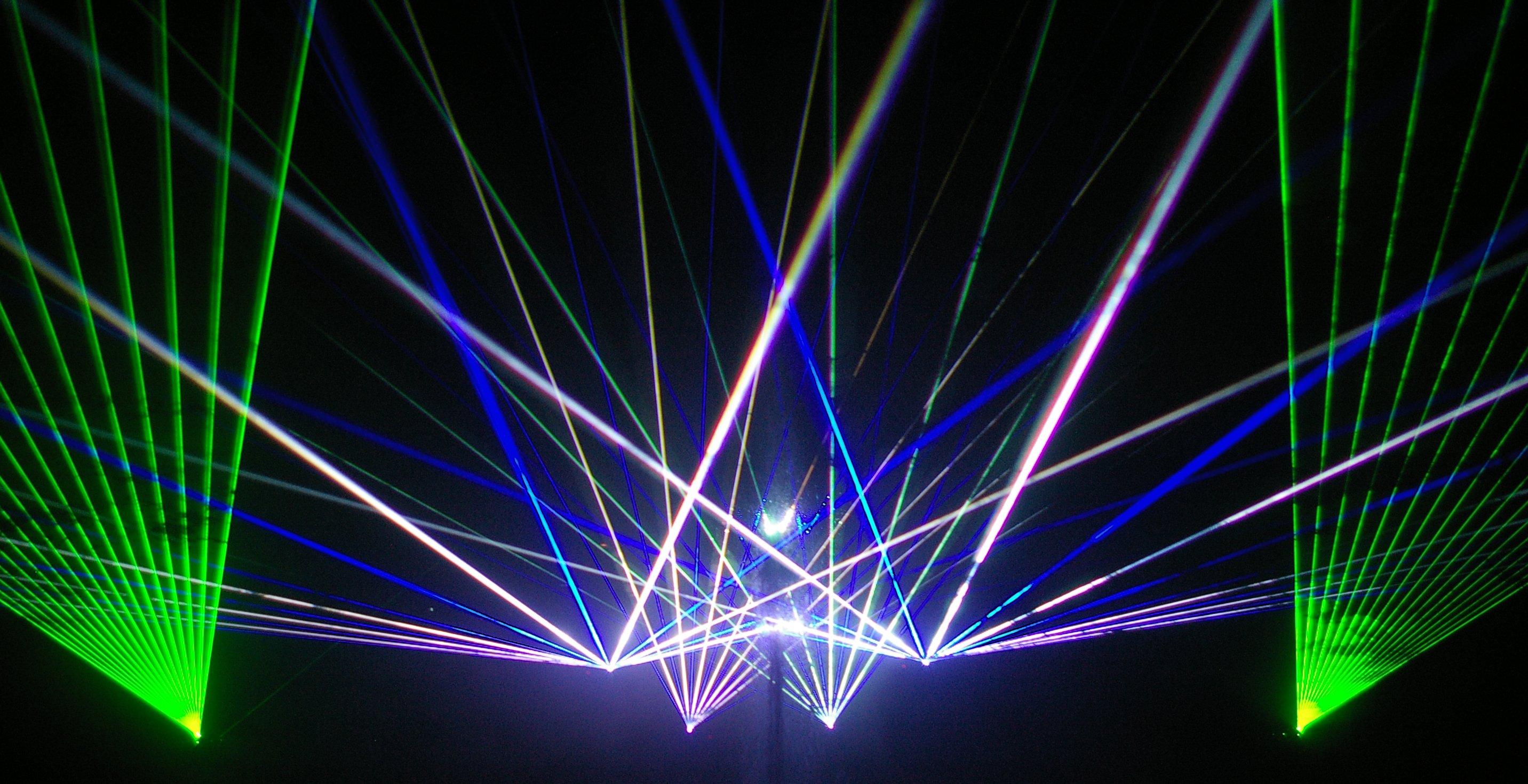 laser, Show, Concert, Lights, Color, Abstraction, Psychedelic Wallpaper HD / Desktop and Mobile Background