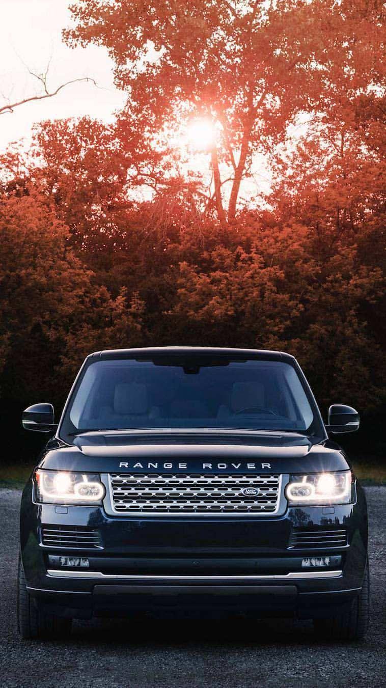 Range Rover Vogue Black Wallpaper / Range Rover Vo. Range Rover Supercharged, Range Rover Sport Wallpaper, Range Rover Car