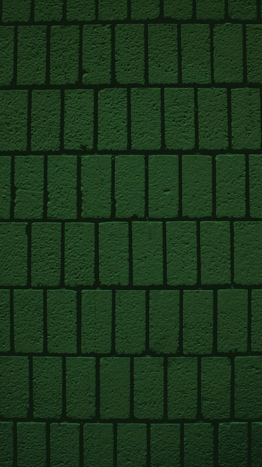 Dark Green Solid Color Background Wallpaper for Mobile Phone