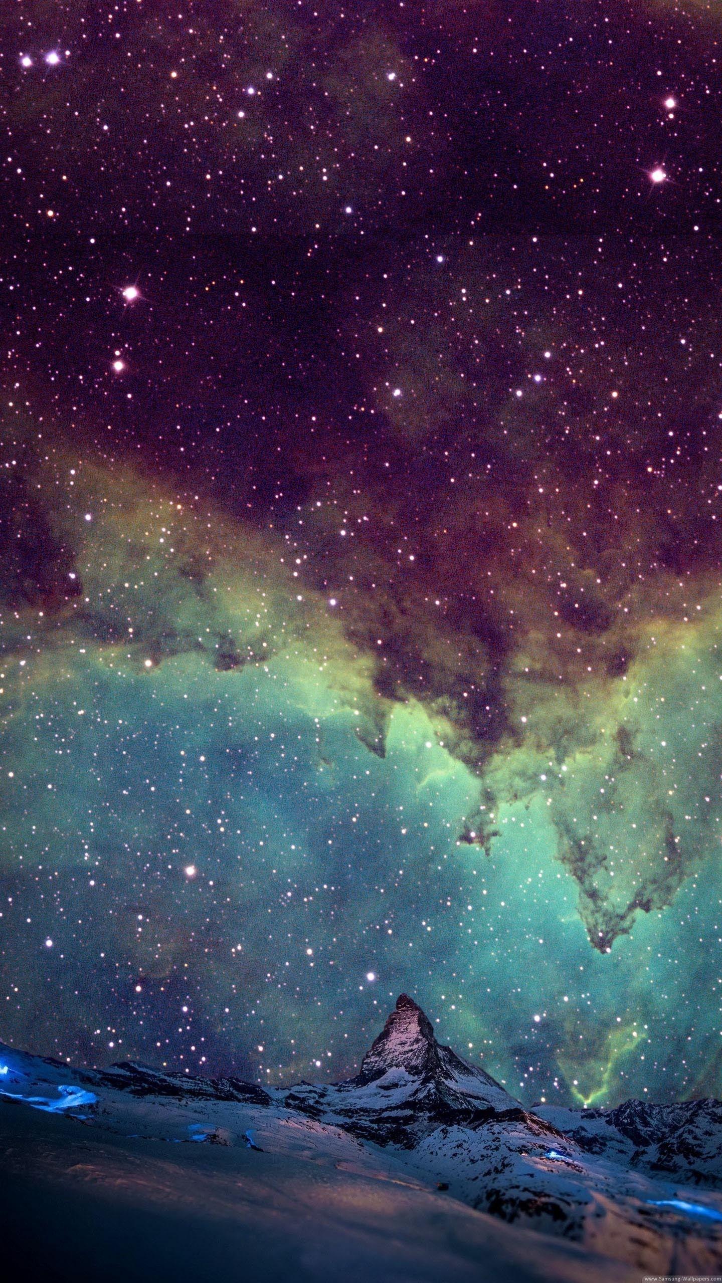 Stars In Galaxy Wallpaper - [1440x2560]. HD phone