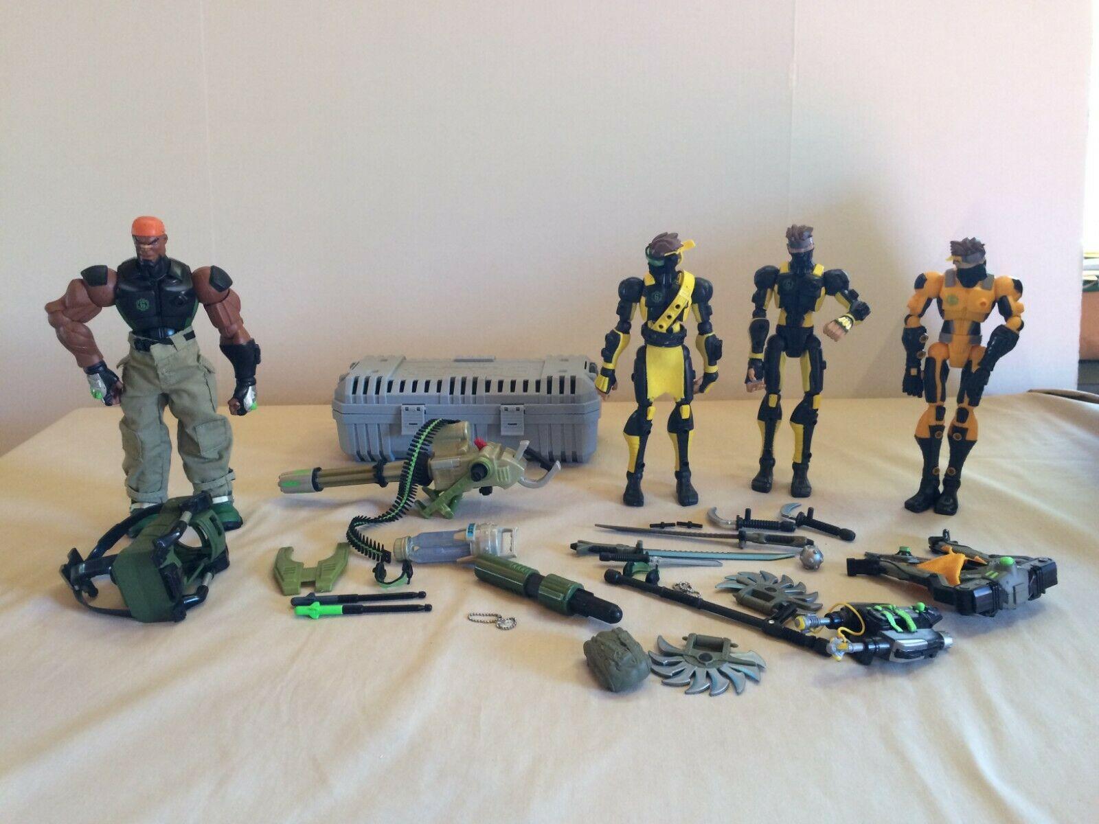 GI JOE Sigma 6 figure lot with weapons Duty