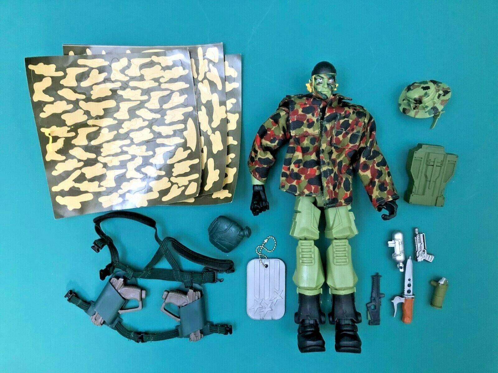 GI JOE Sigma 6 Combat Squad RECONDO Jungle Expert Wolf Figure 2007 Hasbro six