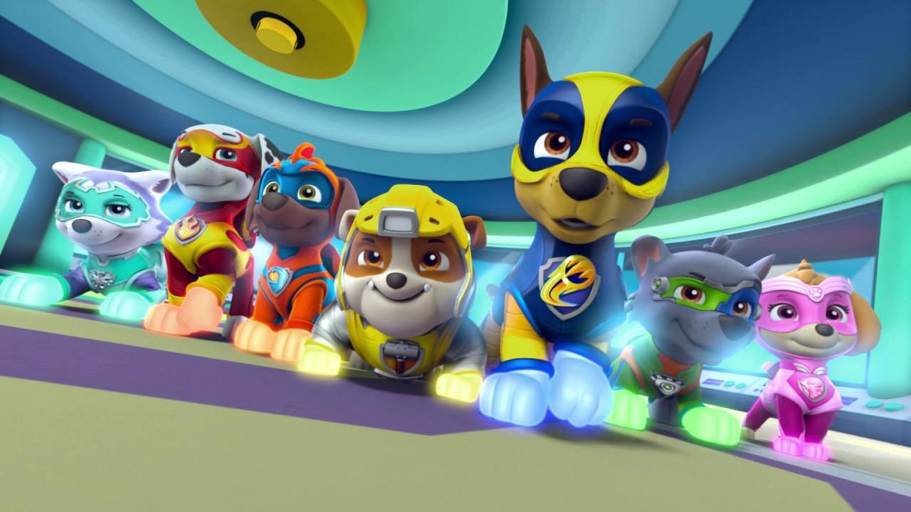 PAW Patrol: Mighty Pups. Official. Paramount Picture UK