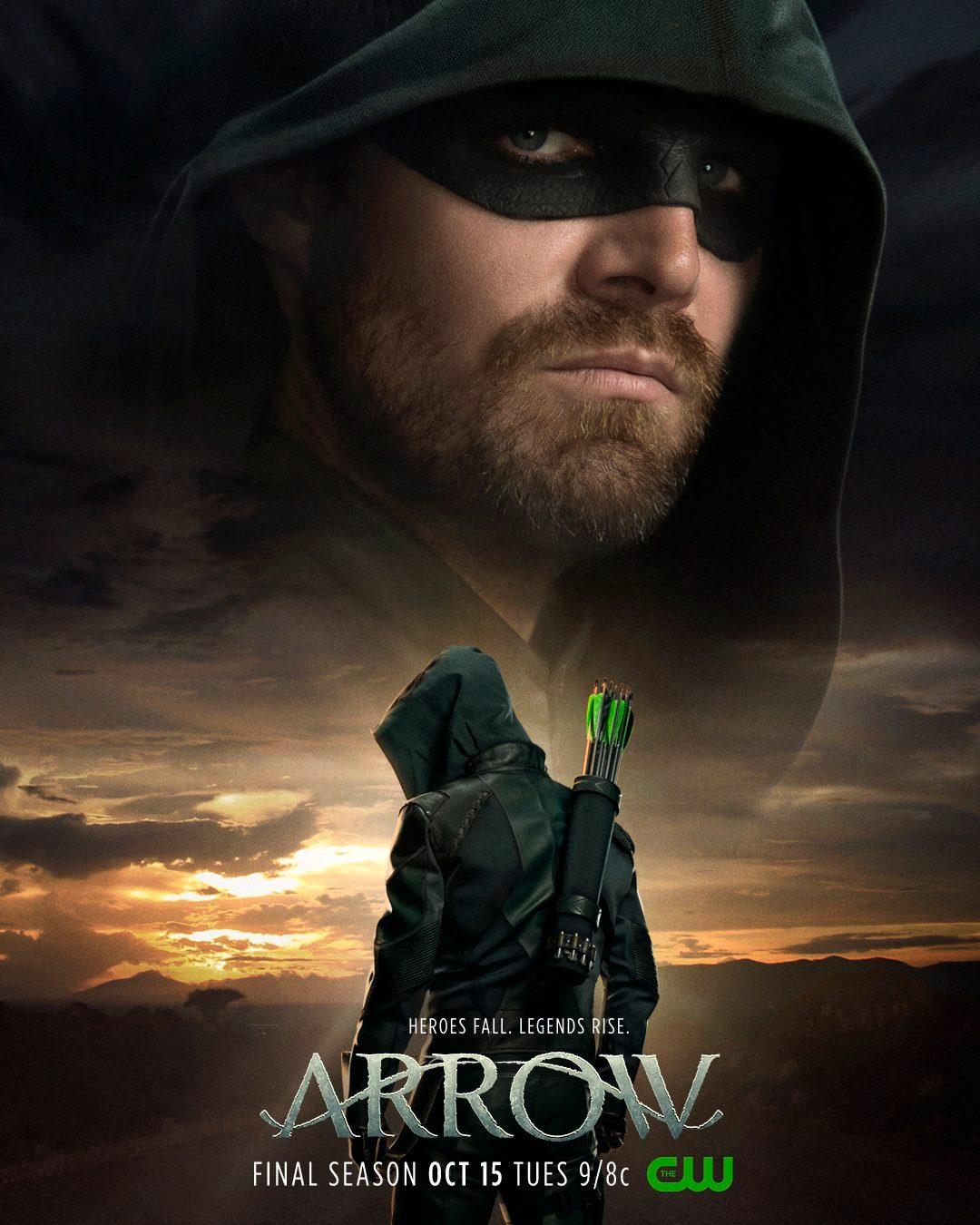 Arrow Season 8 Poster: Oliver Faces the Crisis Ahead